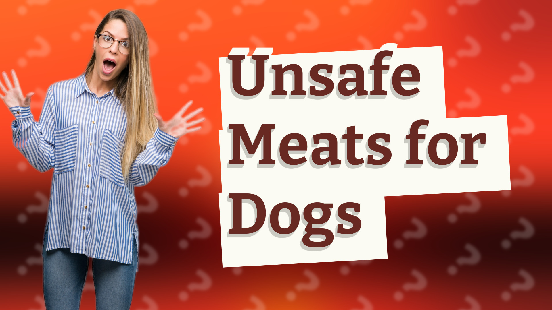Unsafe Meats for Dogs