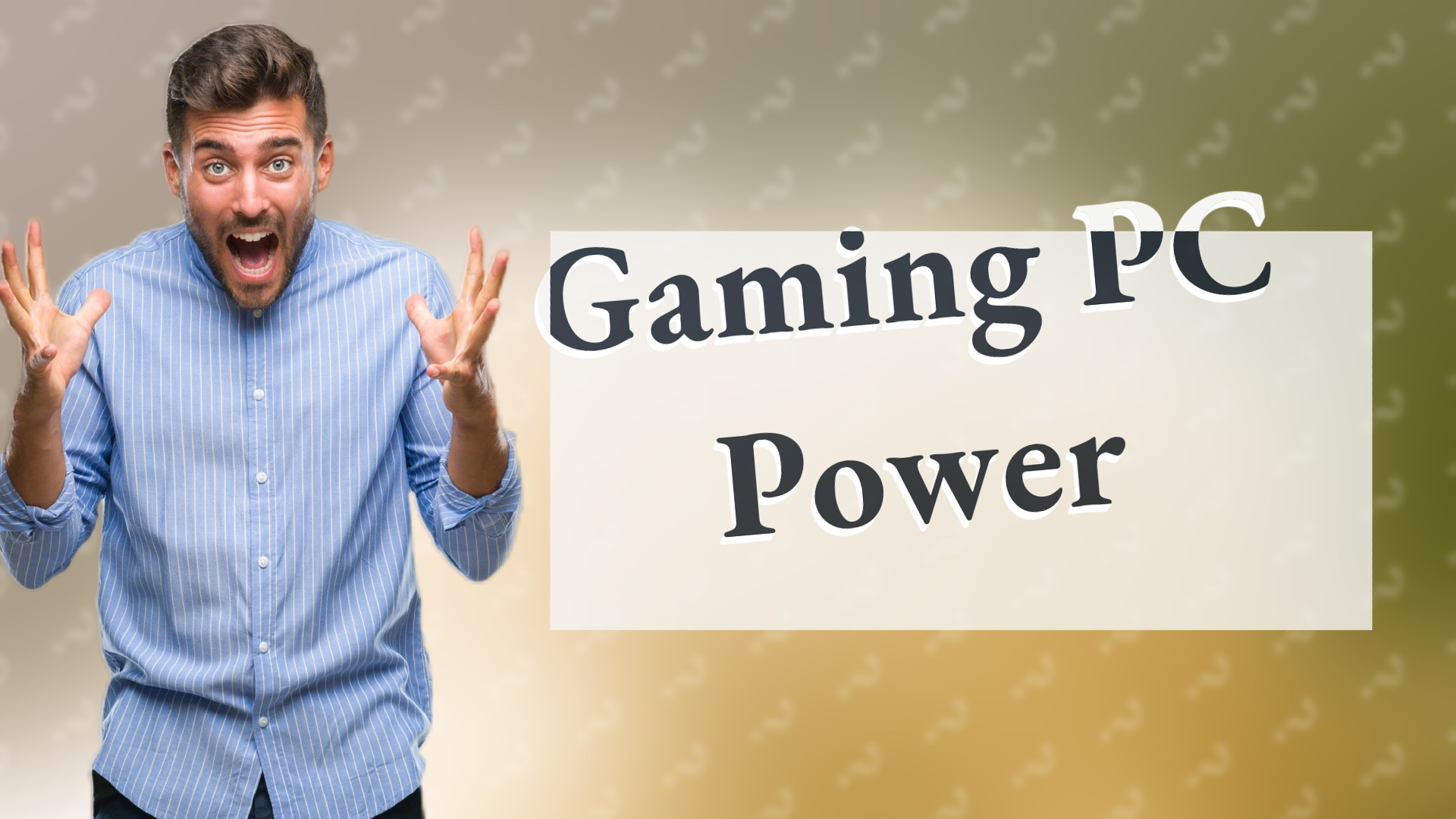 Gaming PC Power