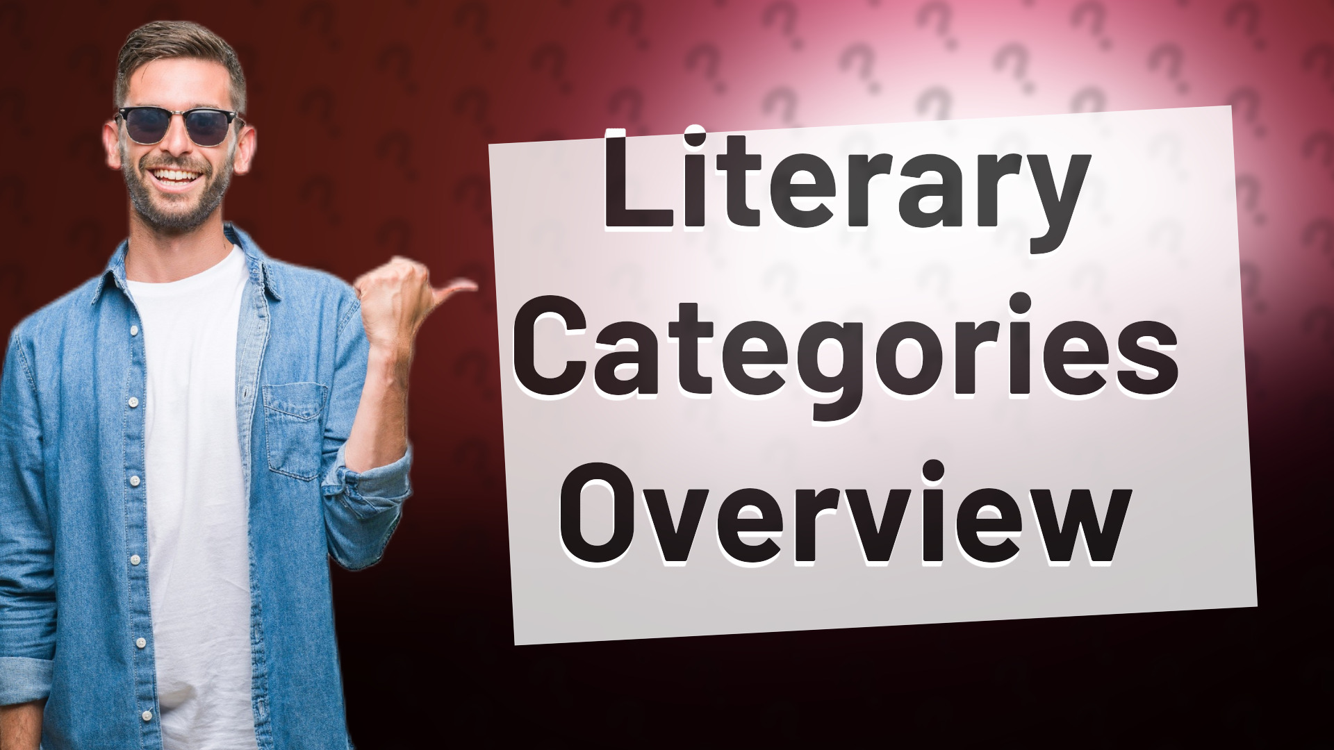 Literary Categories Overview