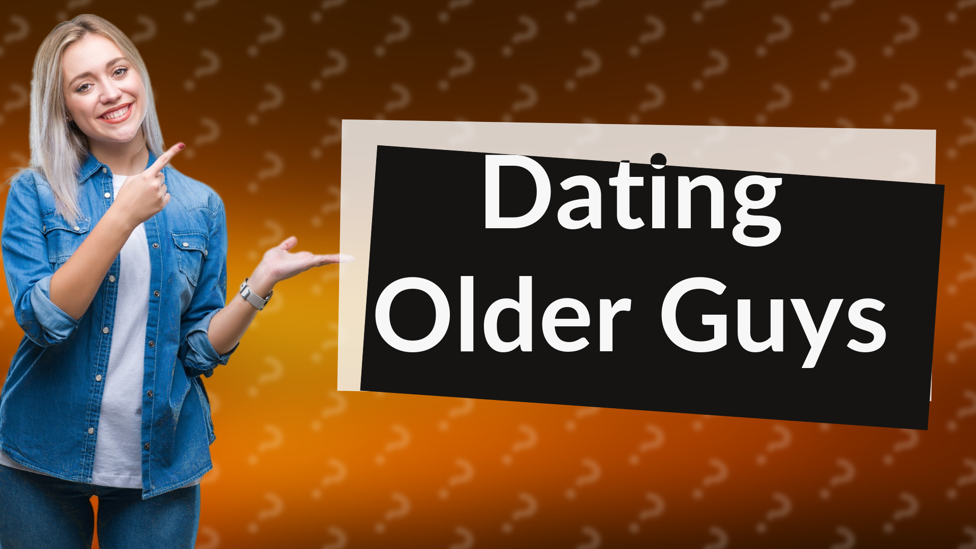 Dating Older Guys