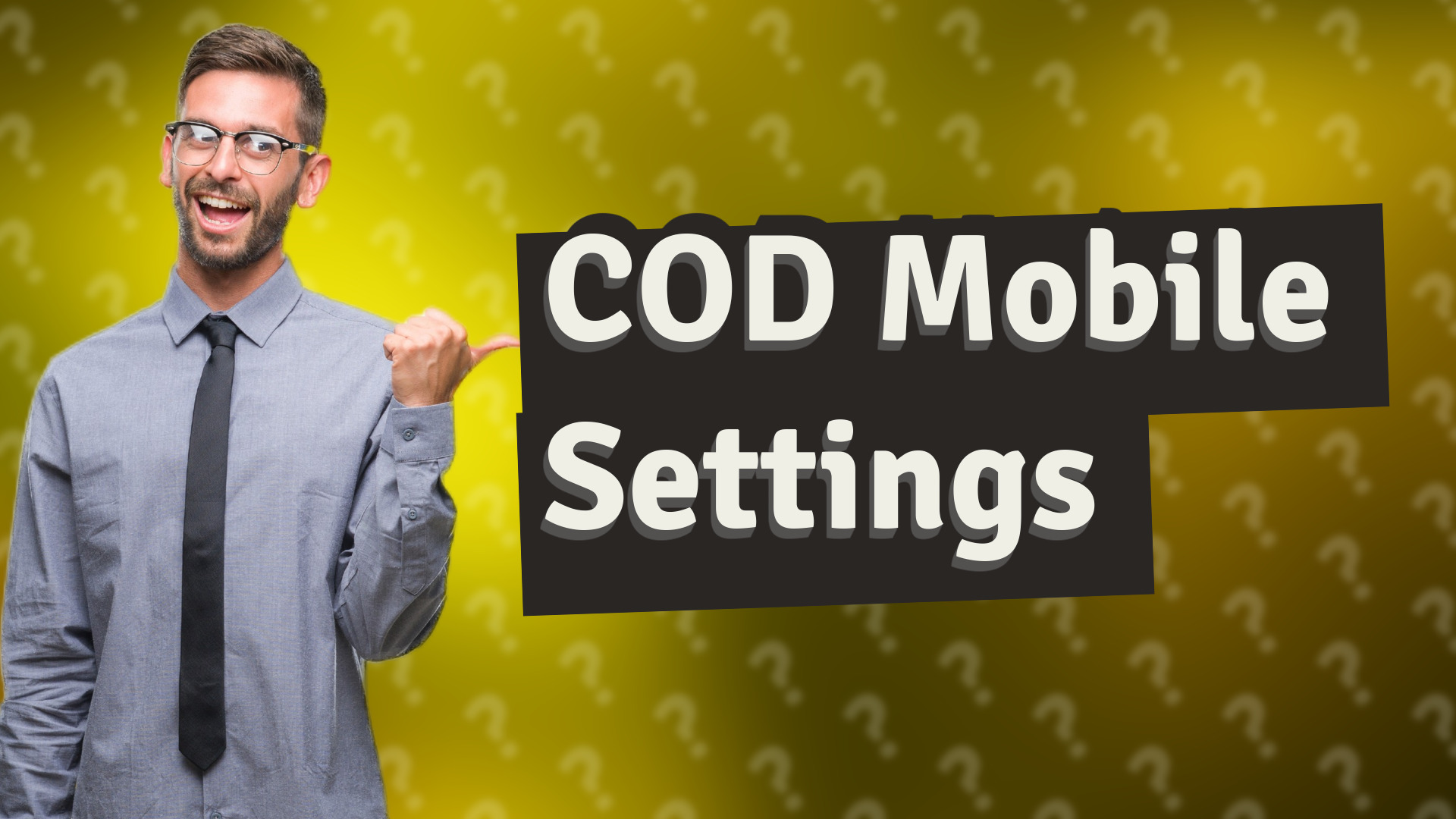 COD Mobile Settings