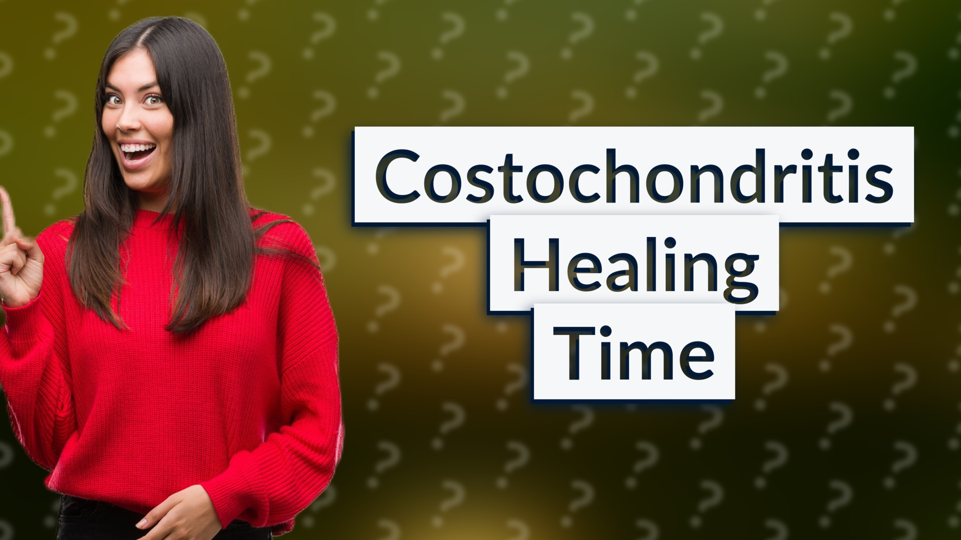 Costochondritis Healing Time
