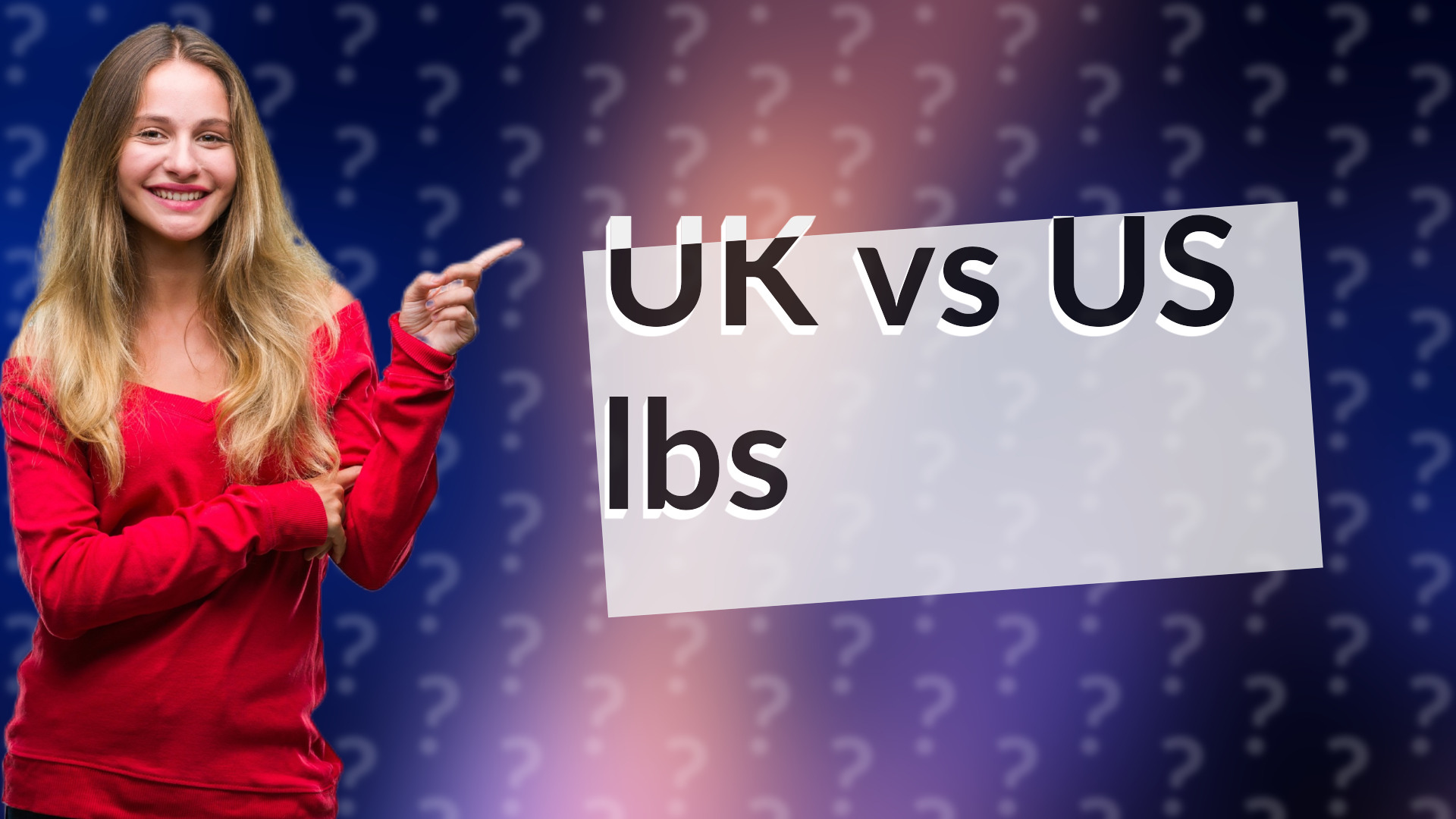 UK vs US lbs