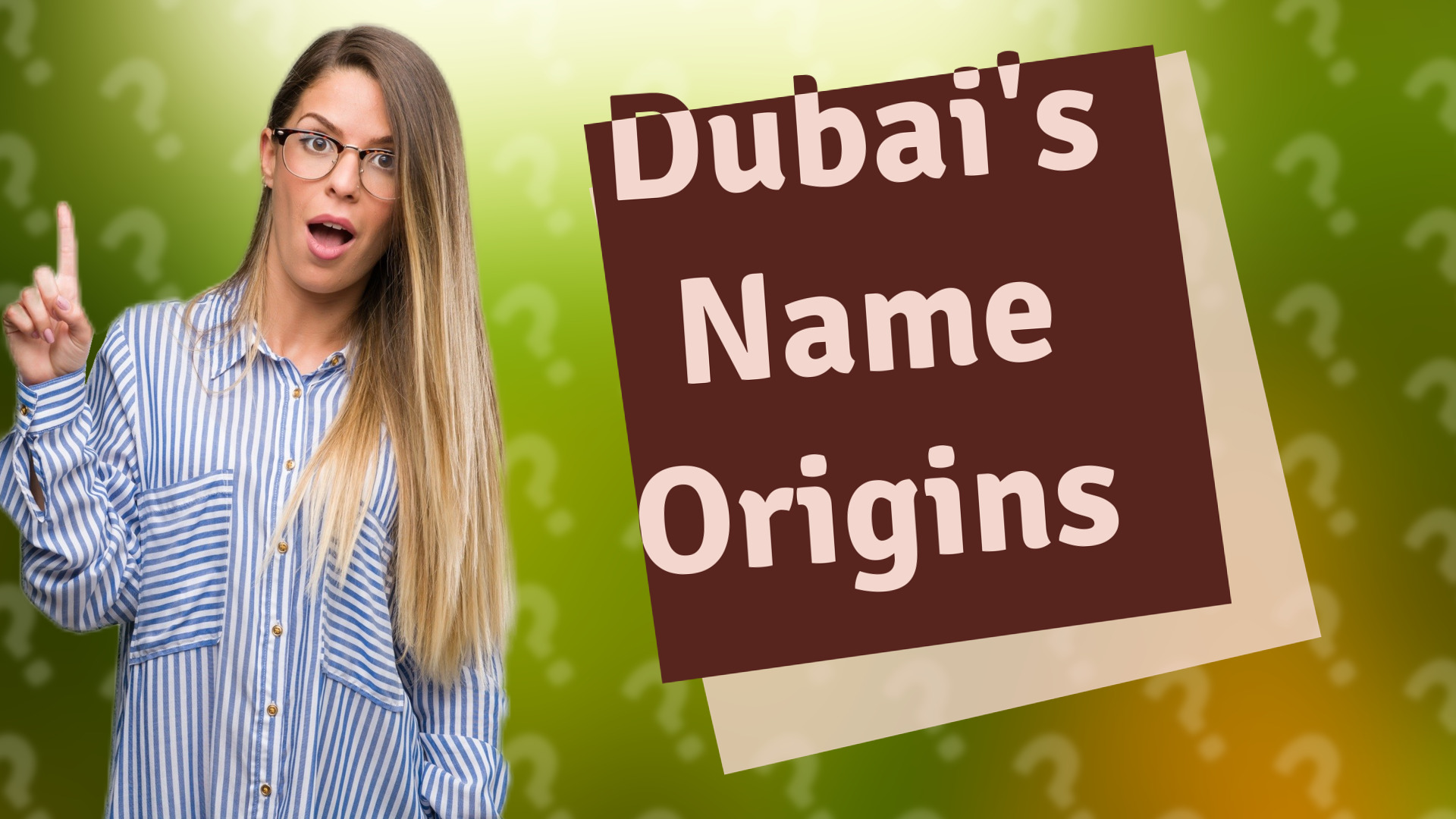 Dubai's Name Origins