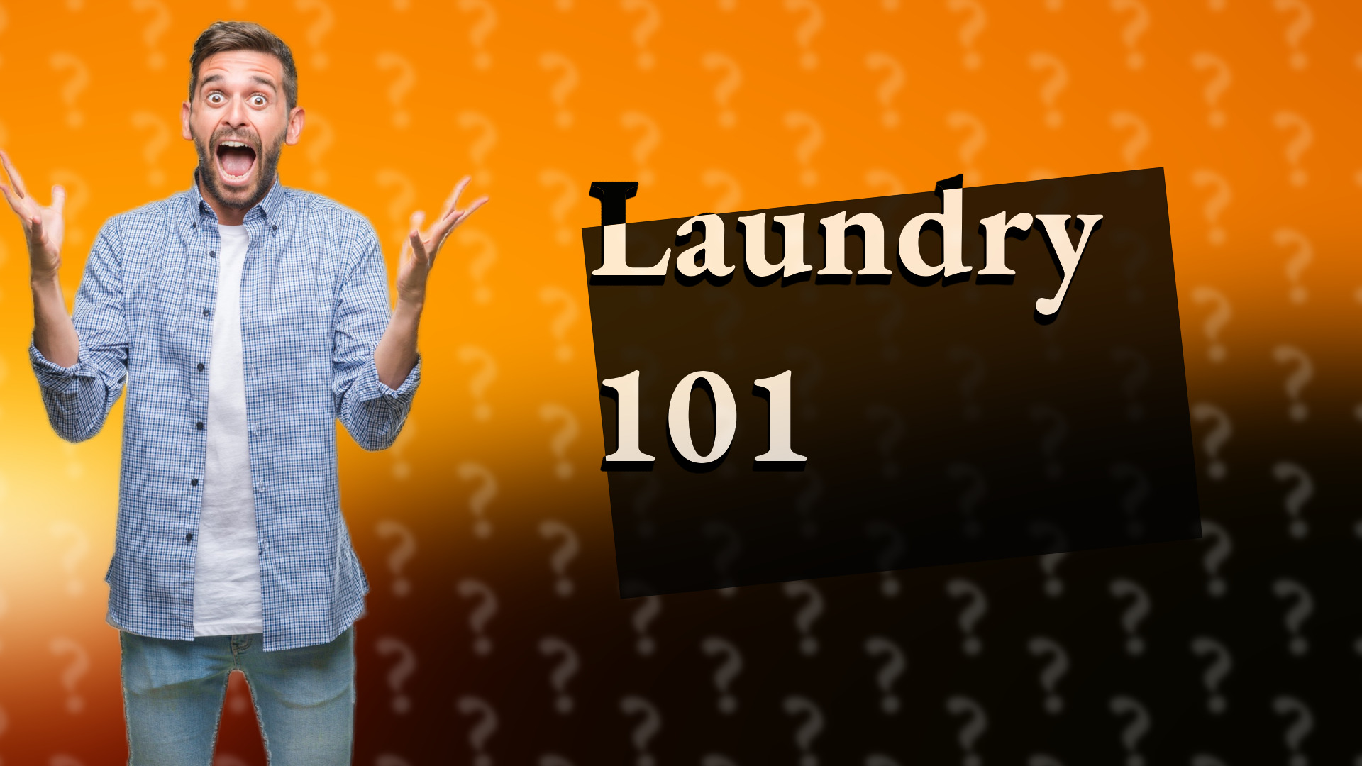 Laundry 101