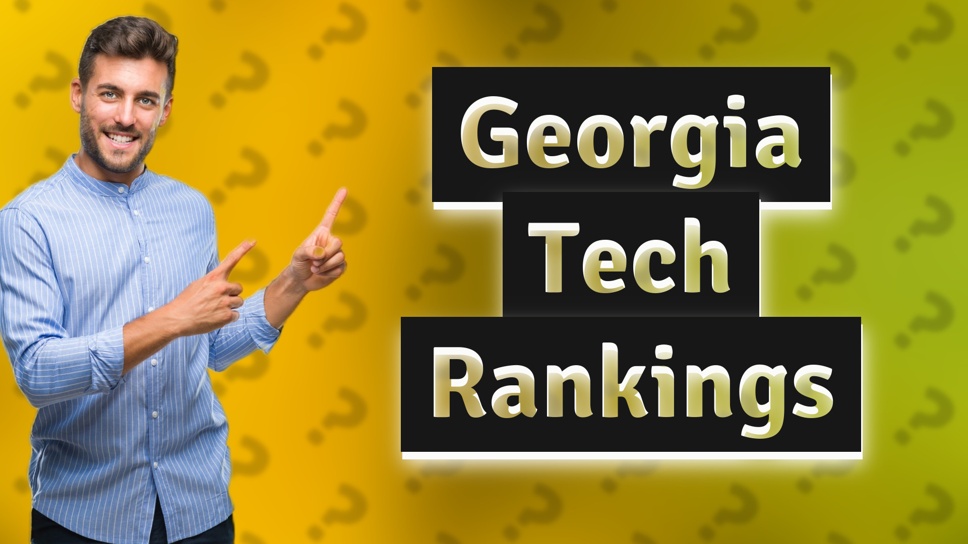 Georgia Tech Rankings