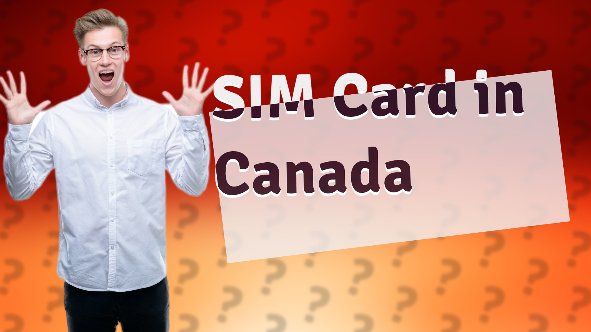SIM Card in Canada