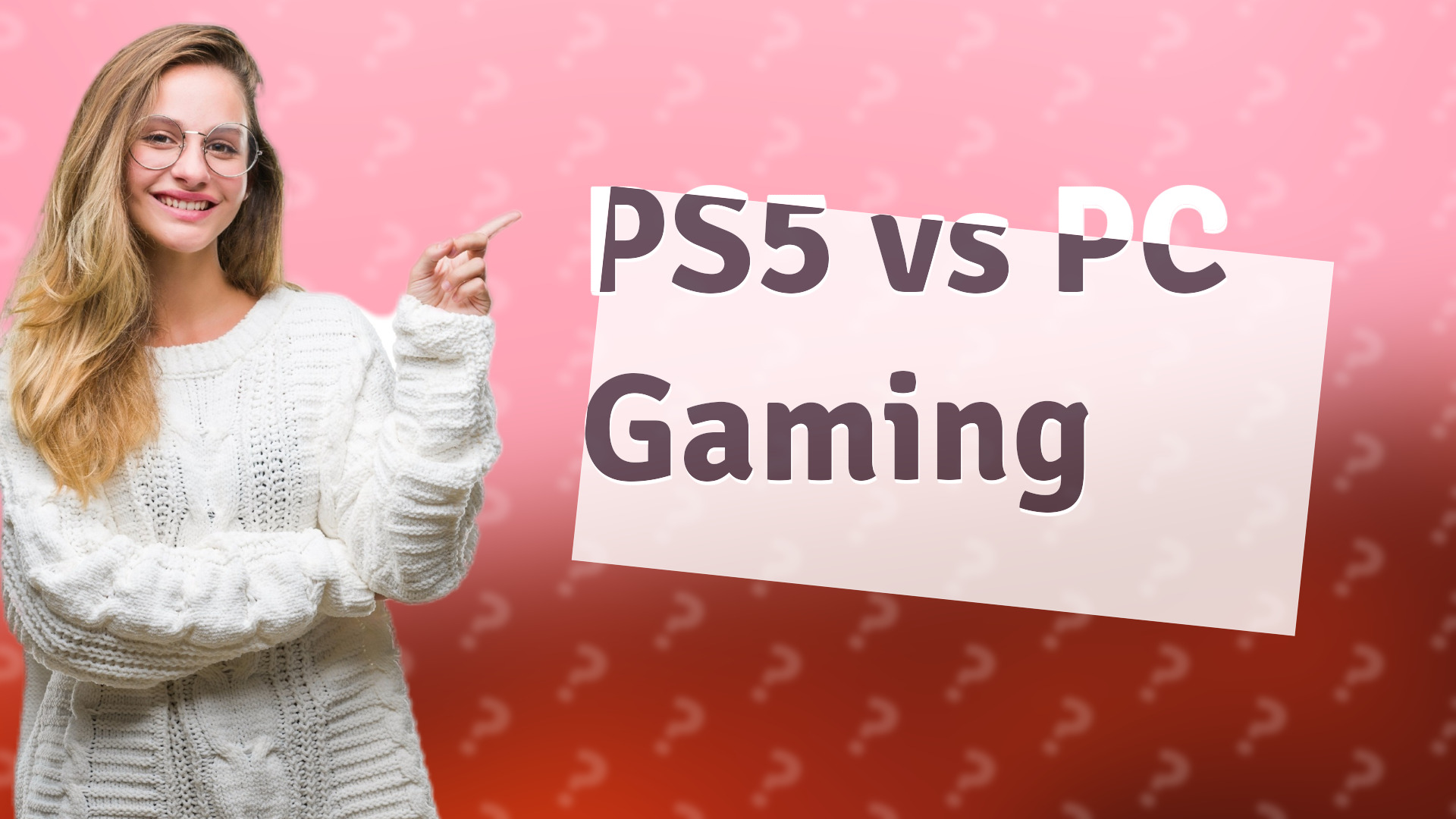 PS5 vs PC Gaming