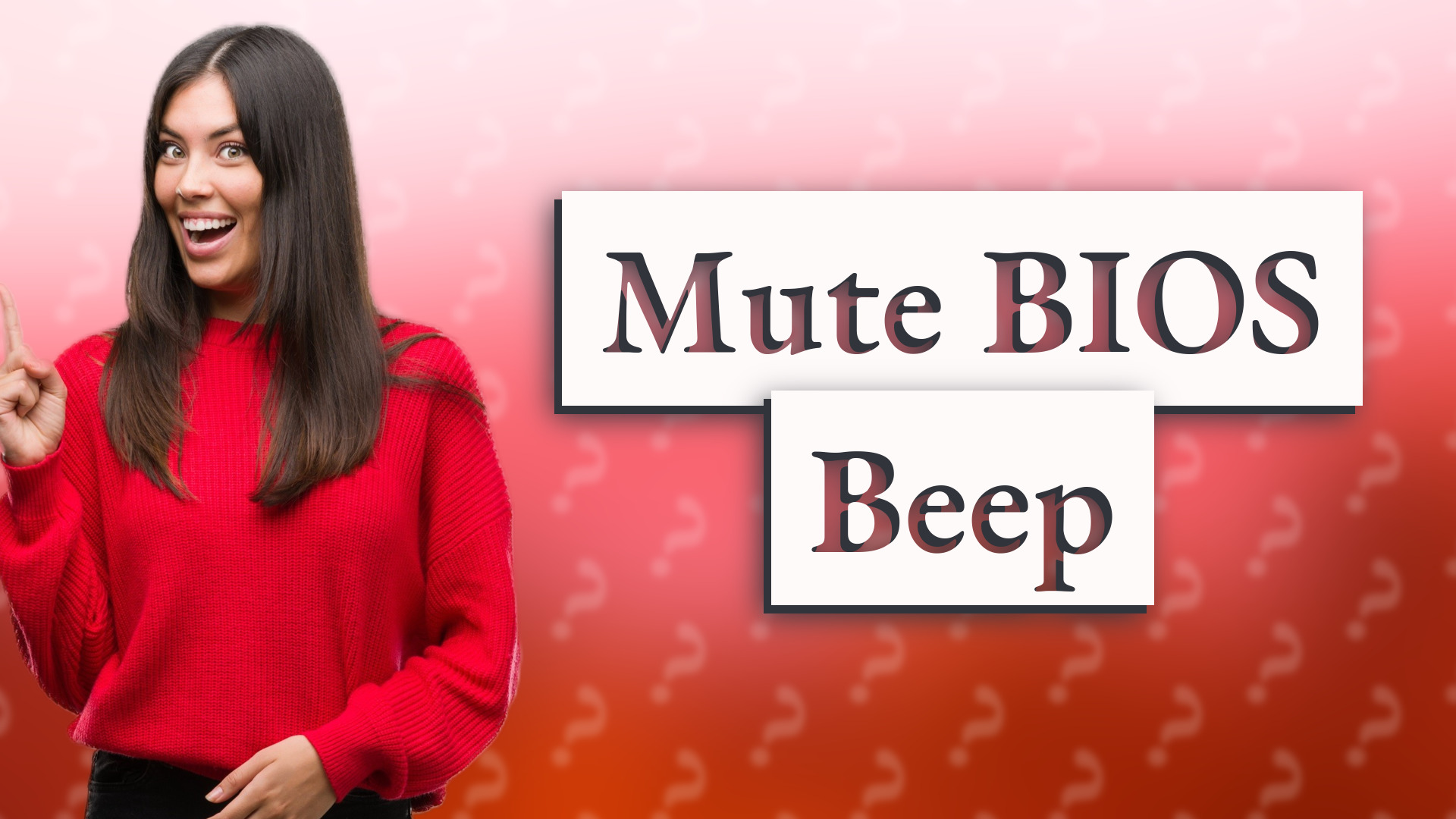 Mute BIOS Beep