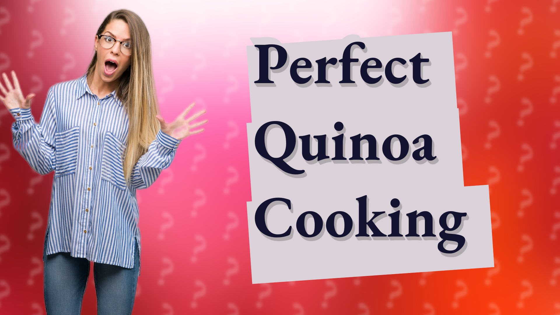 Perfect Quinoa Cooking