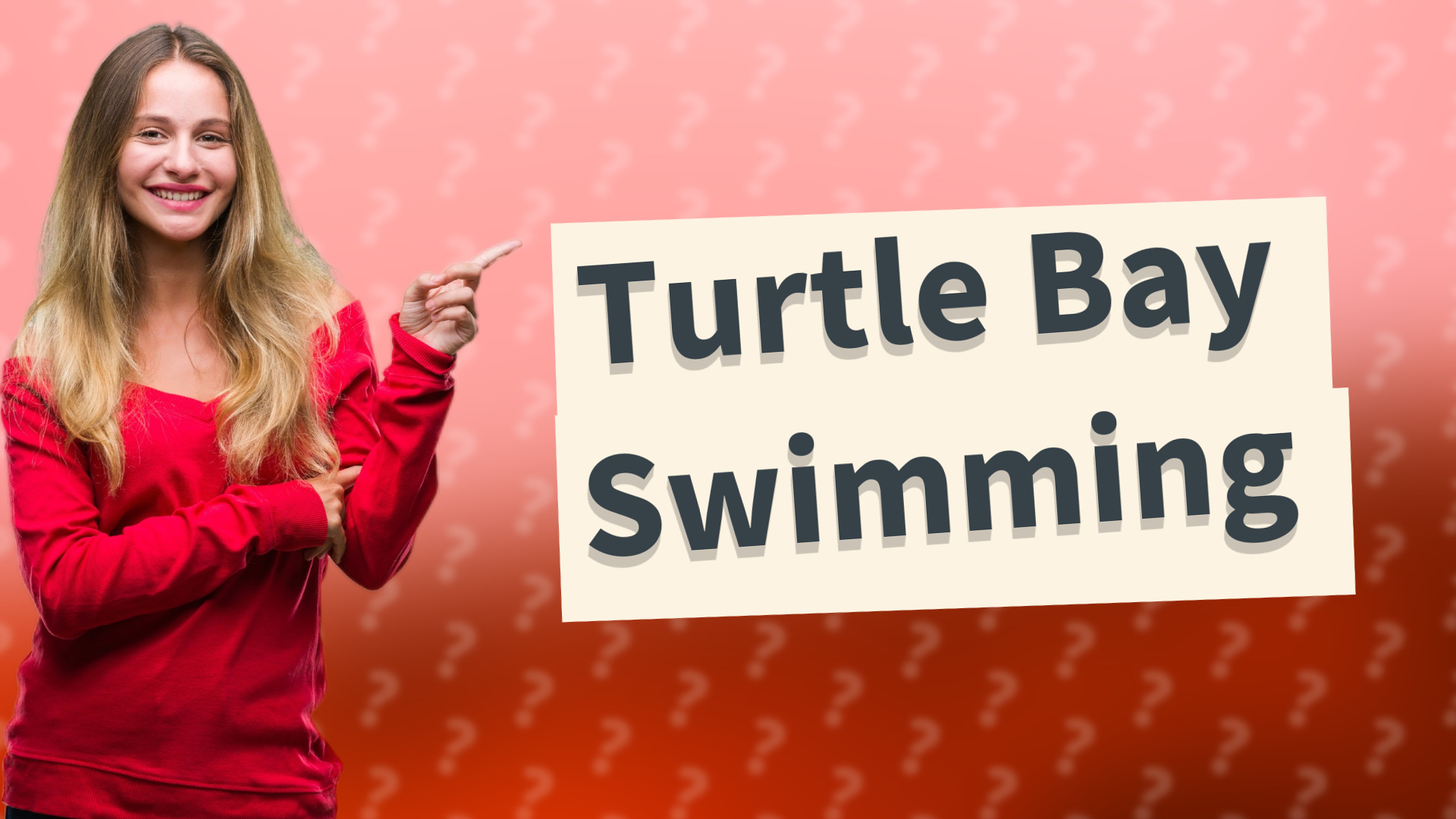 Turtle Bay Swimming