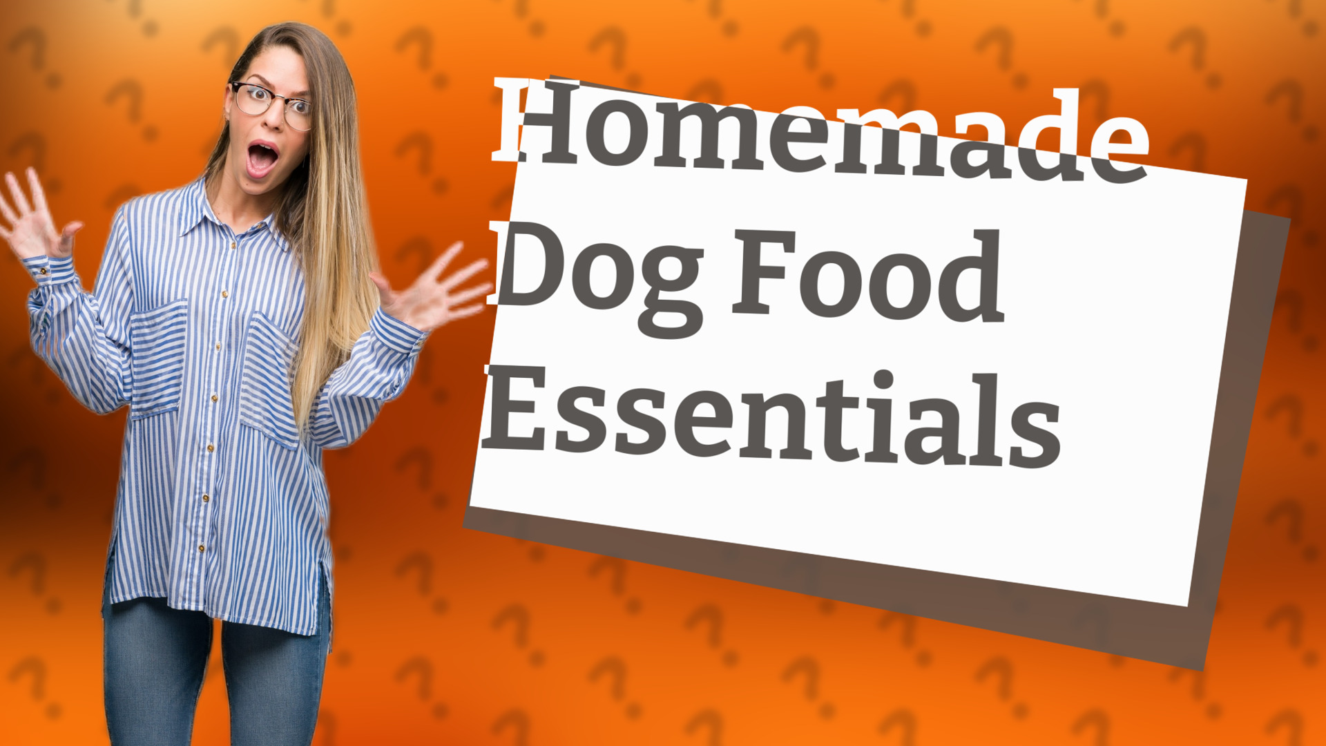 Homemade Dog Food Essentials