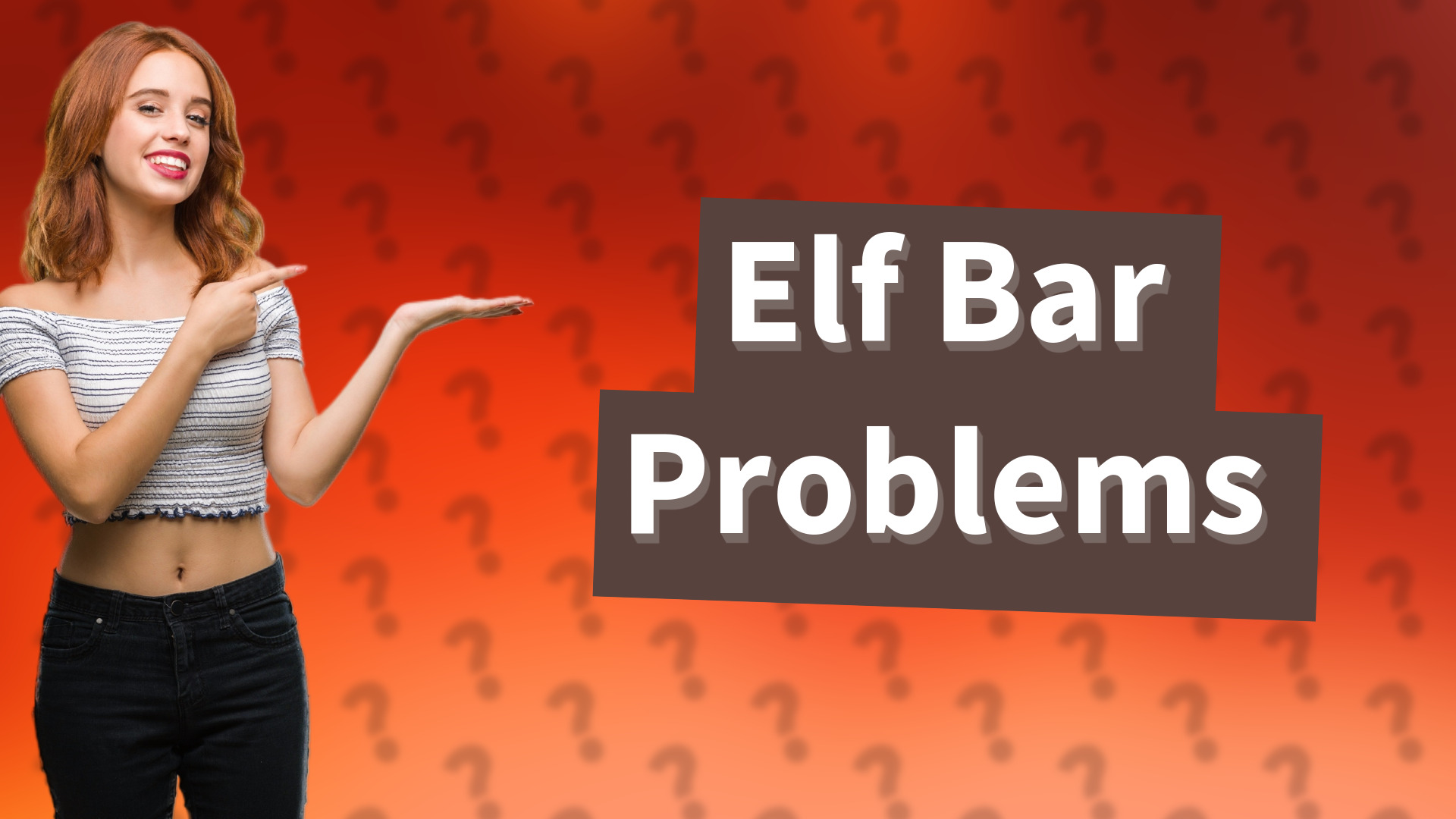 Elf Bar Problems
