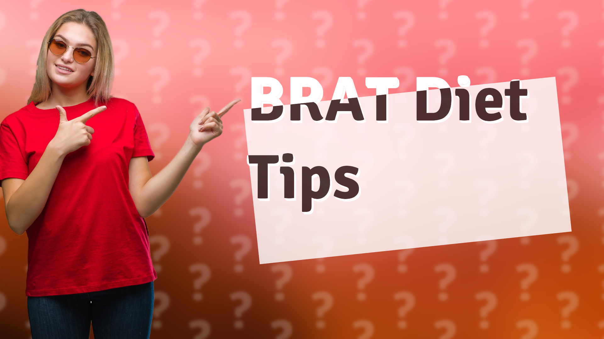 BRAT Diet Tips