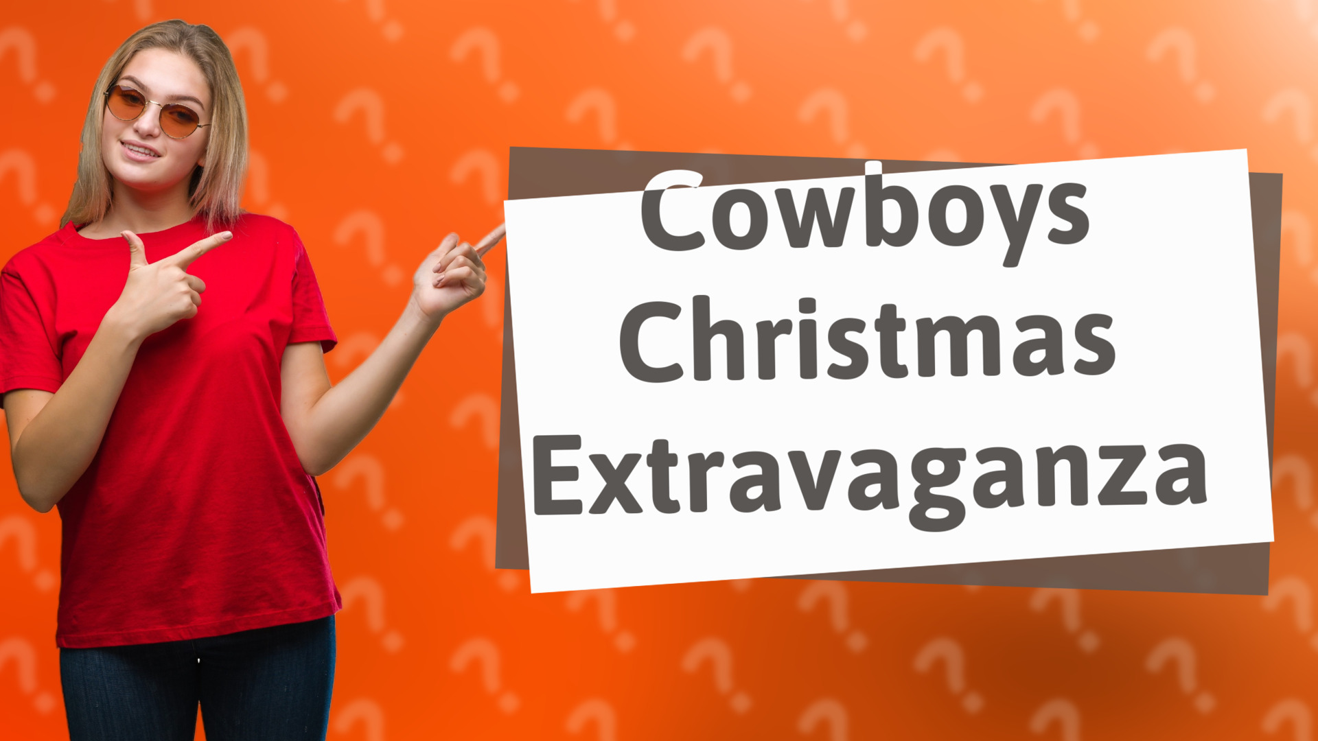 Cowboys Christmas Extravaganza