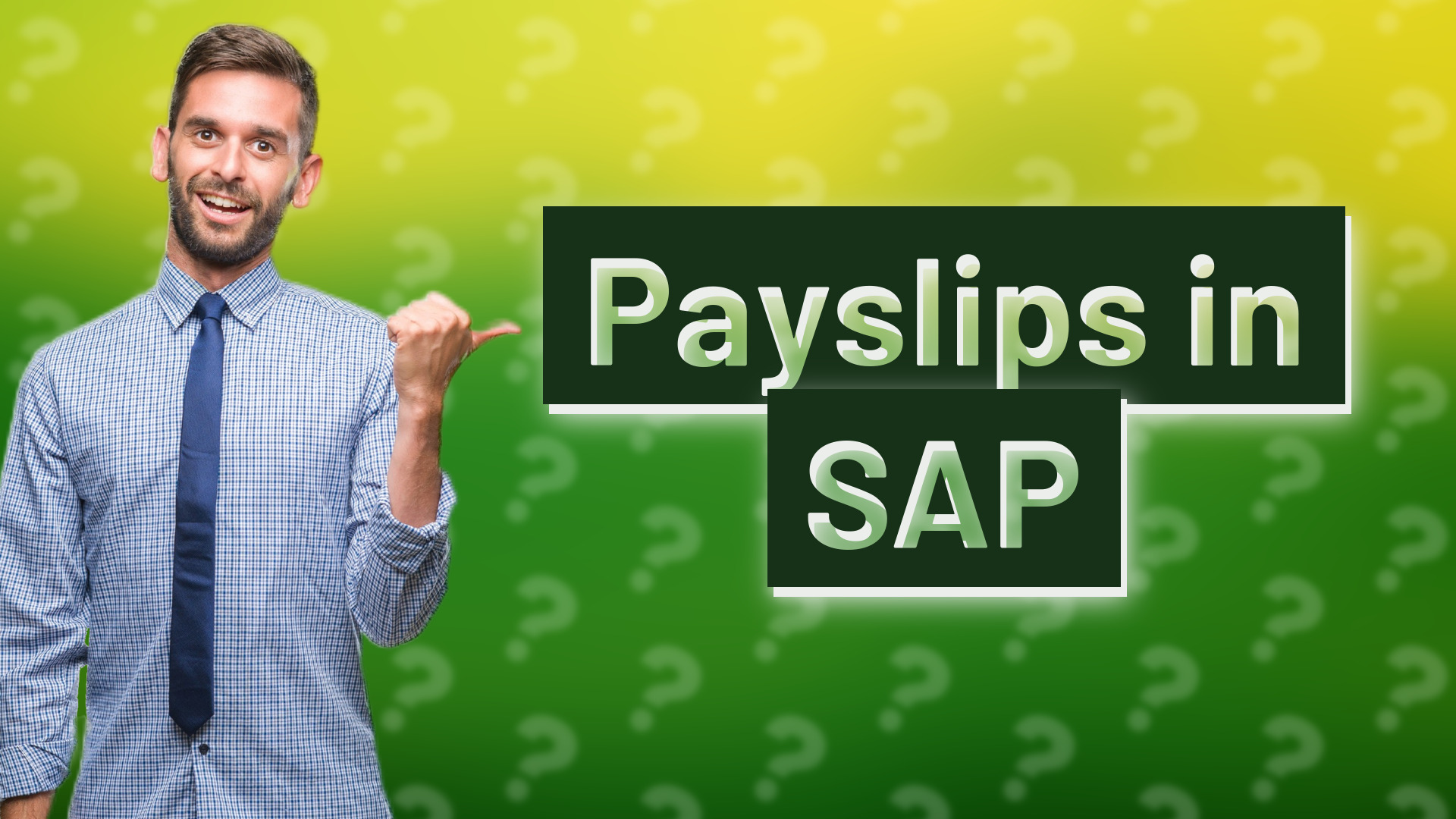Payslips in SAP