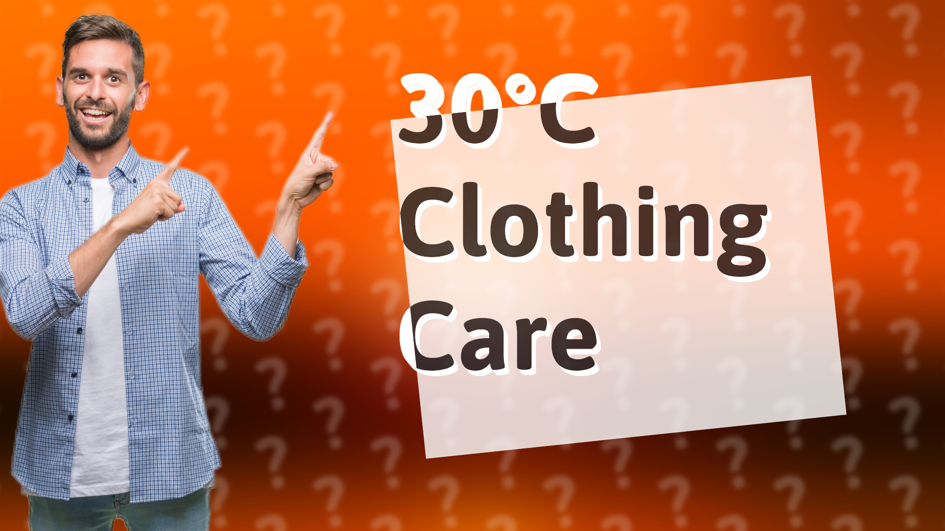 30°C Clothing Care