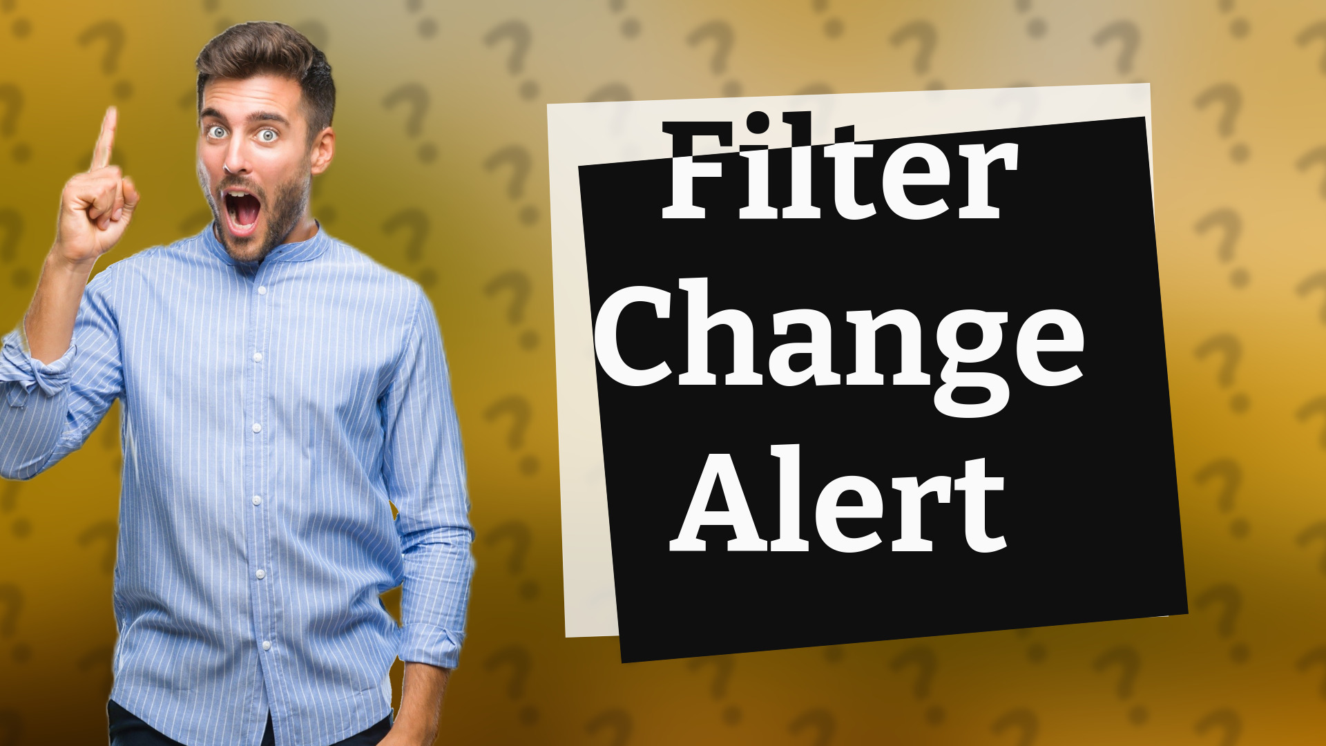 Filter Change Alert