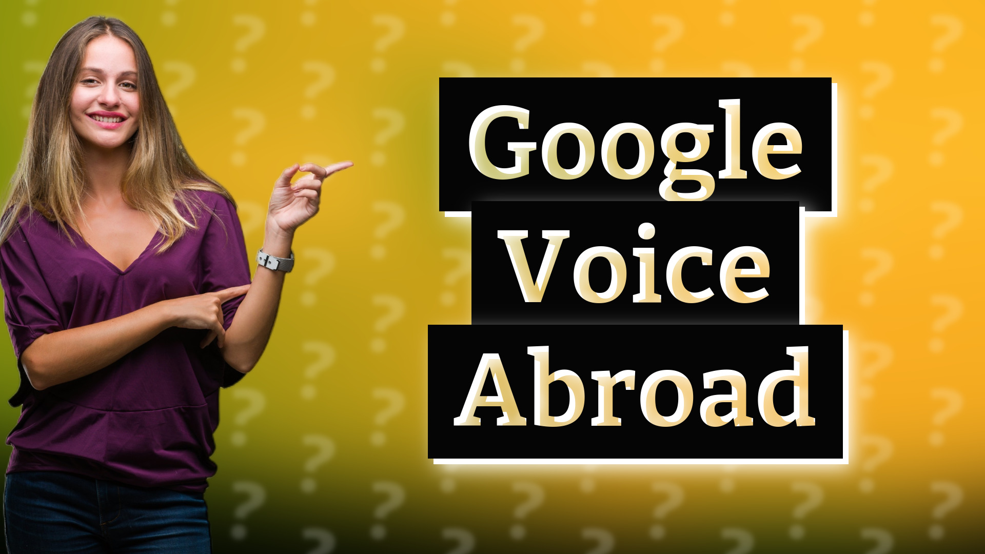 Google Voice Abroad