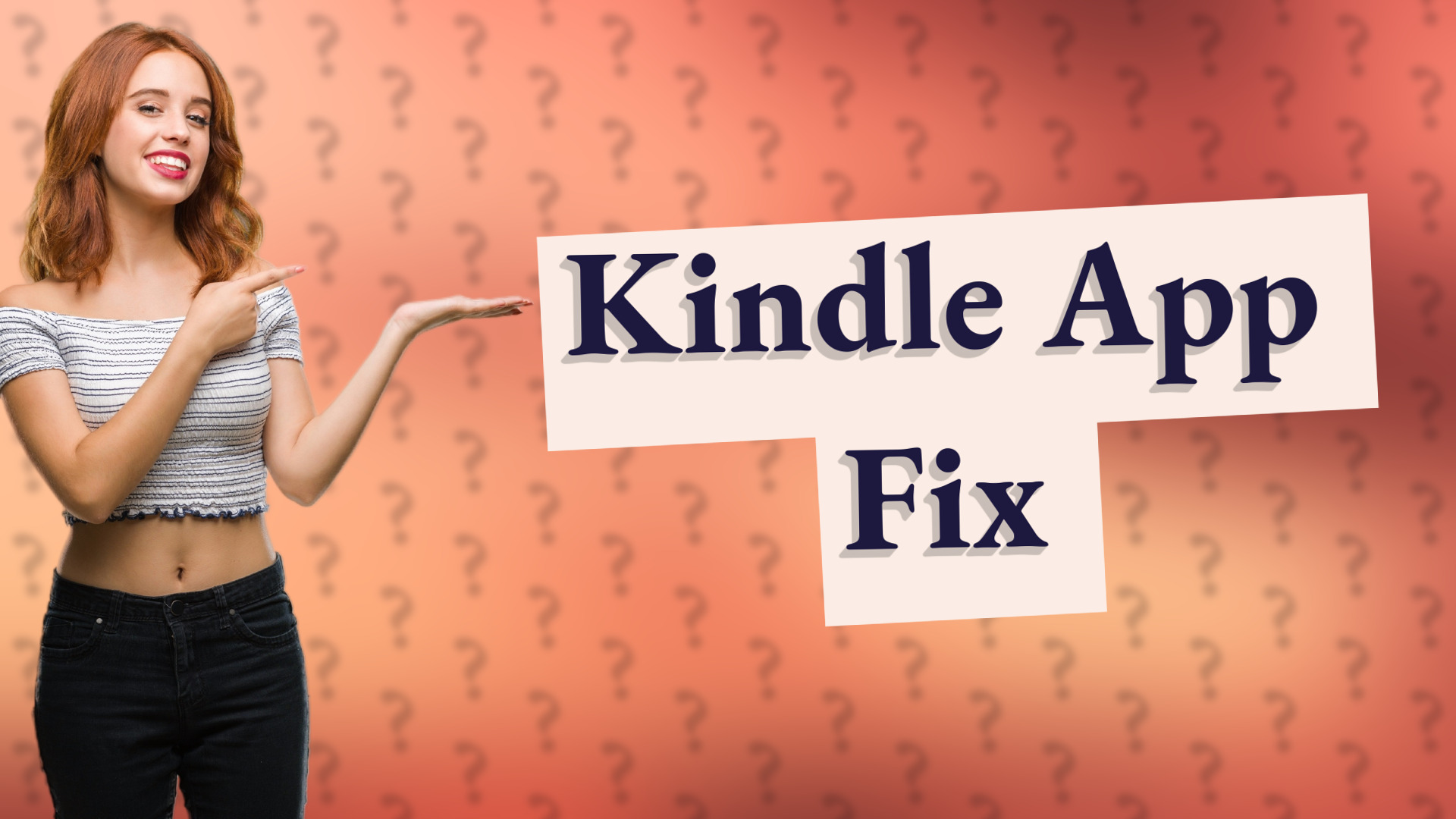 Kindle App Fix