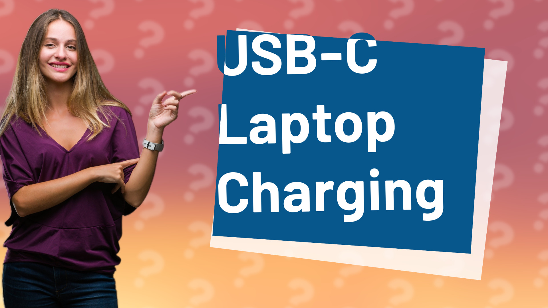 USB-C Laptop Charging