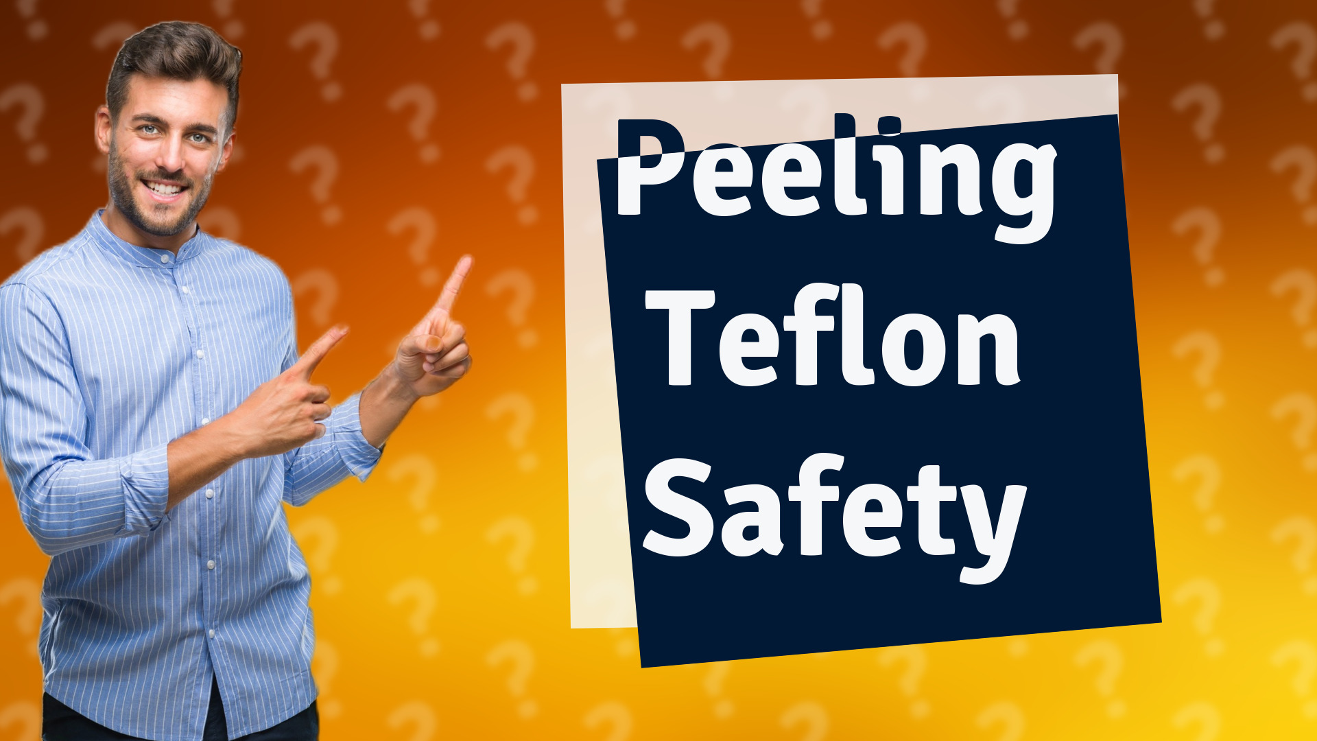 Peeling Teflon Safety
