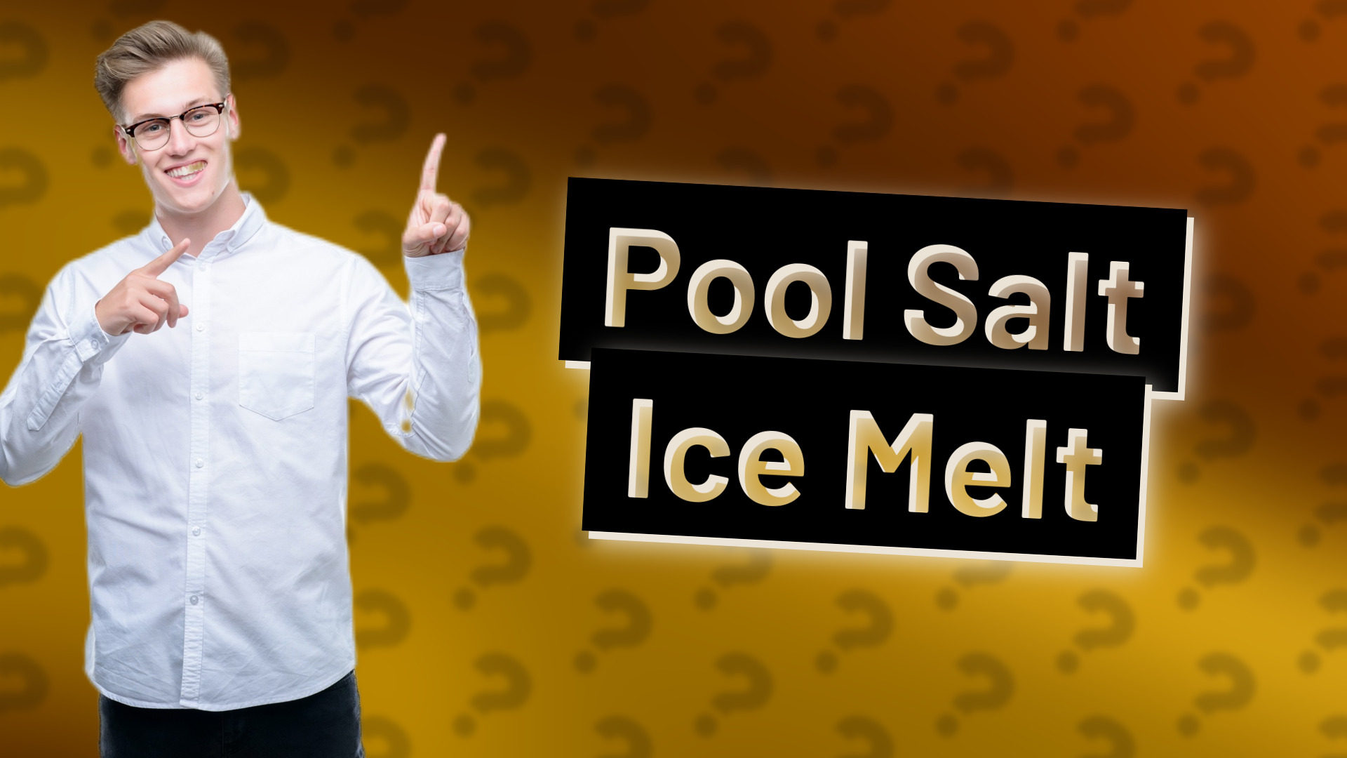 Pool Salt Ice Melt