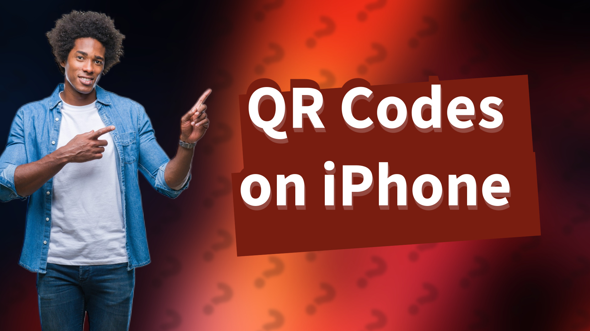 QR Codes on iPhone