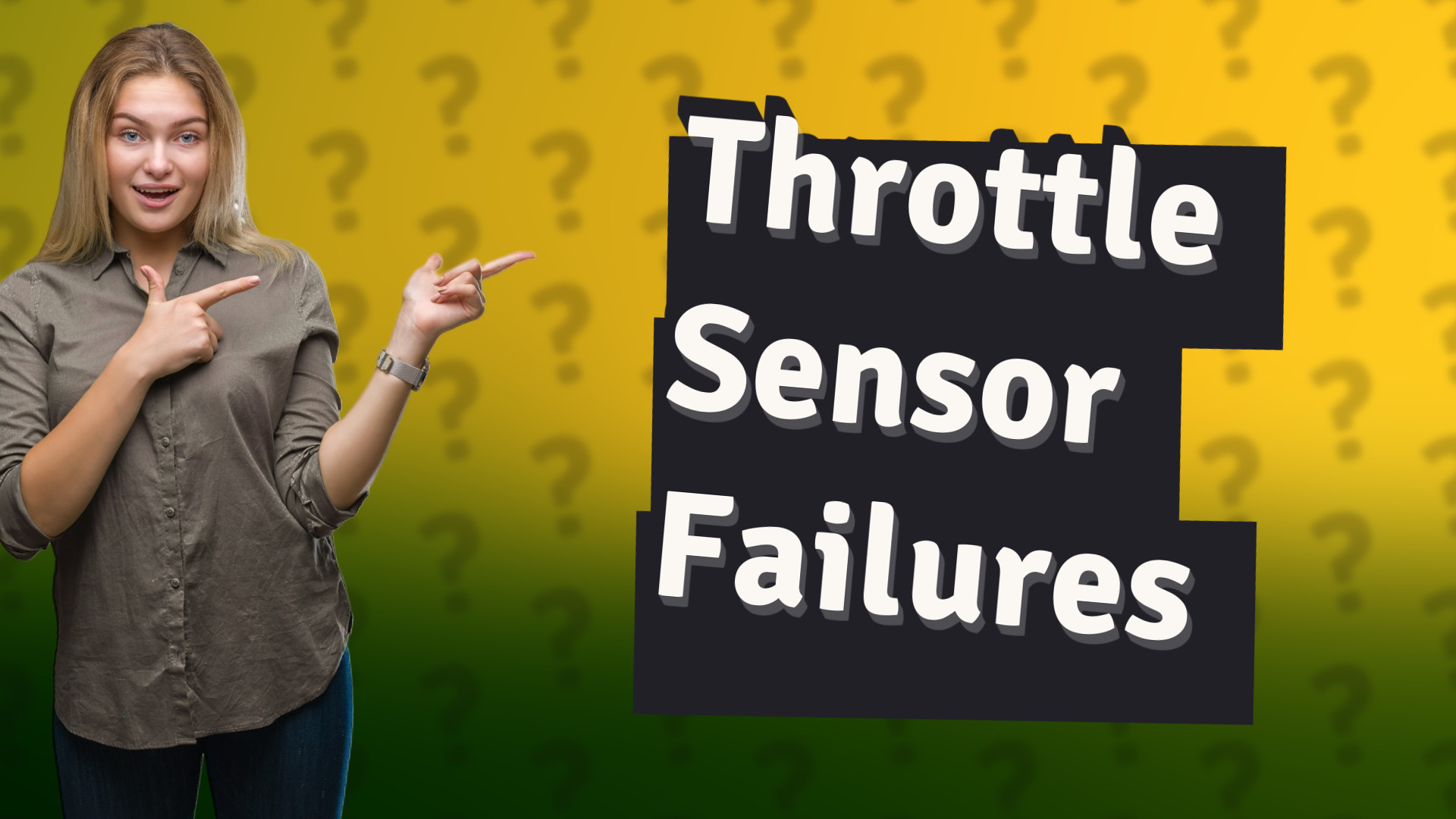 Throttle Sensor Failures