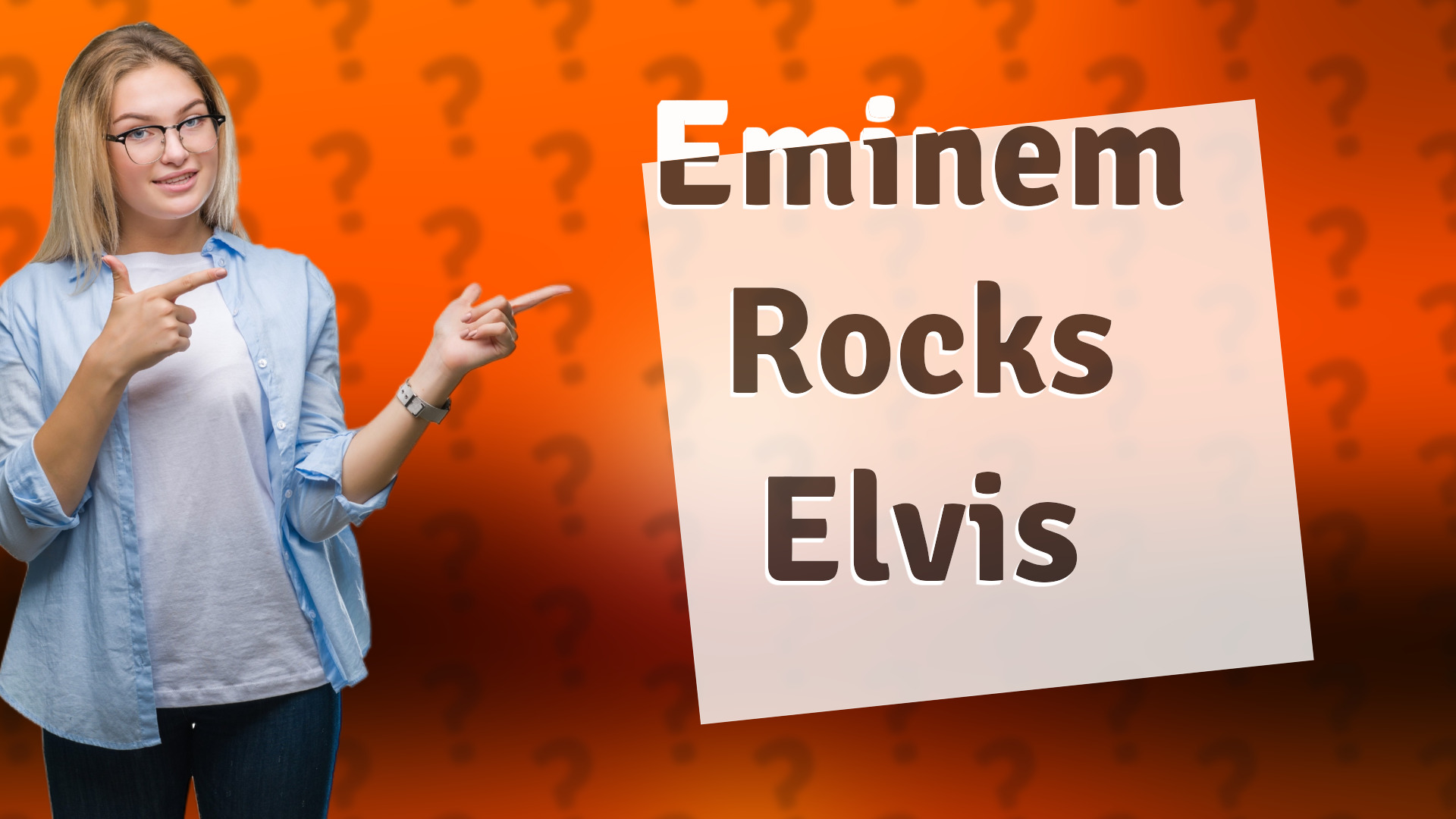 Eminem Rocks Elvis