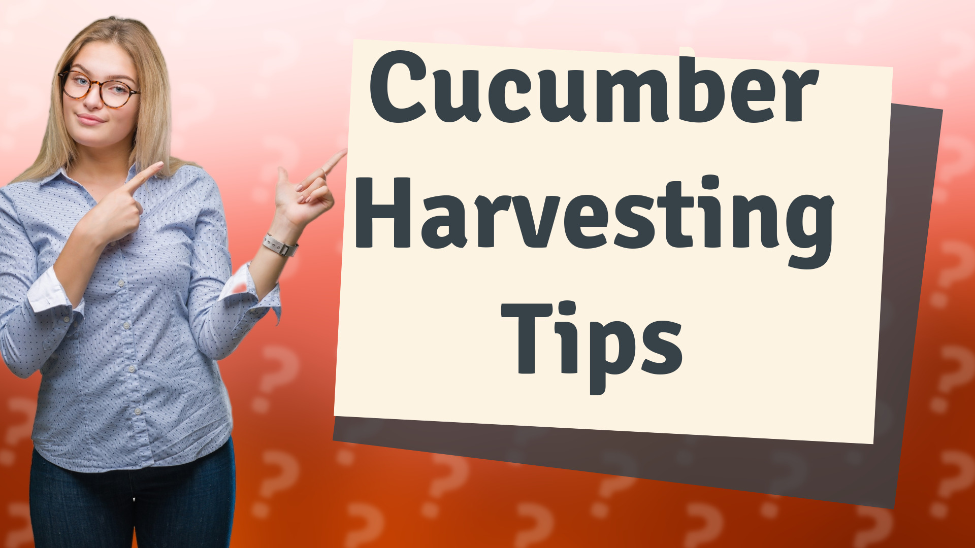 Cucumber Harvesting Tips