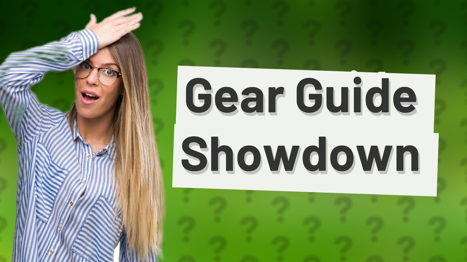 Gear Guide Showdown