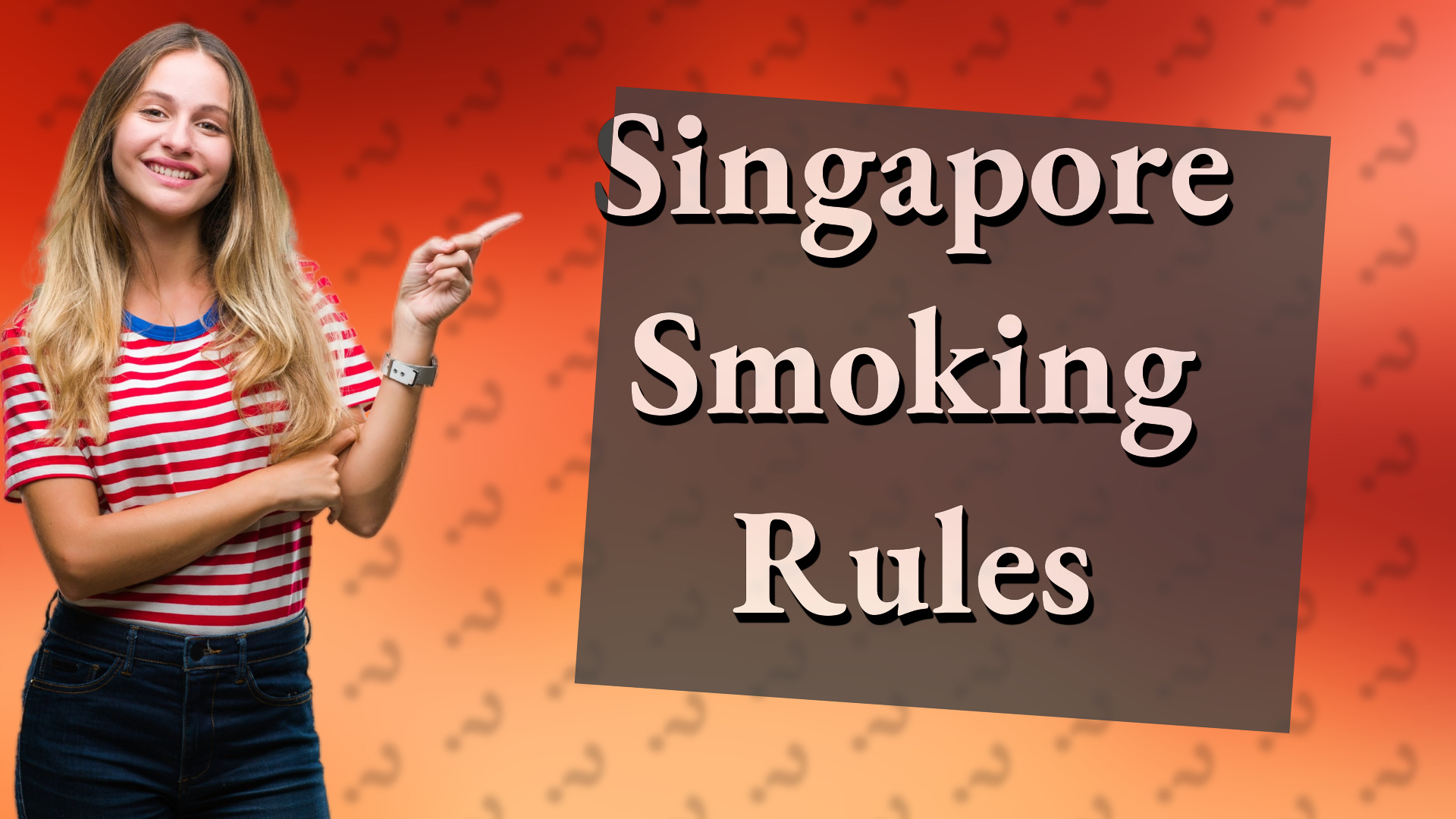 Singapore Smoking Rules