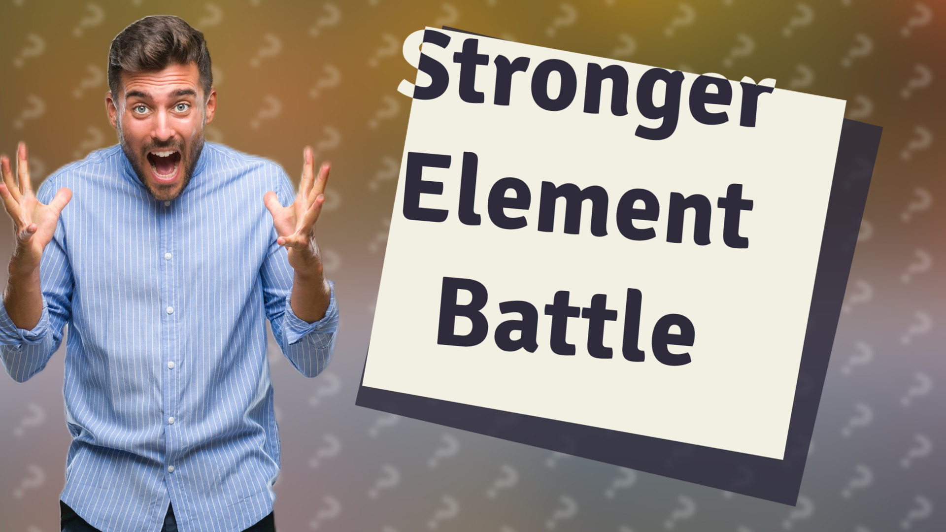 Stronger Element Battle