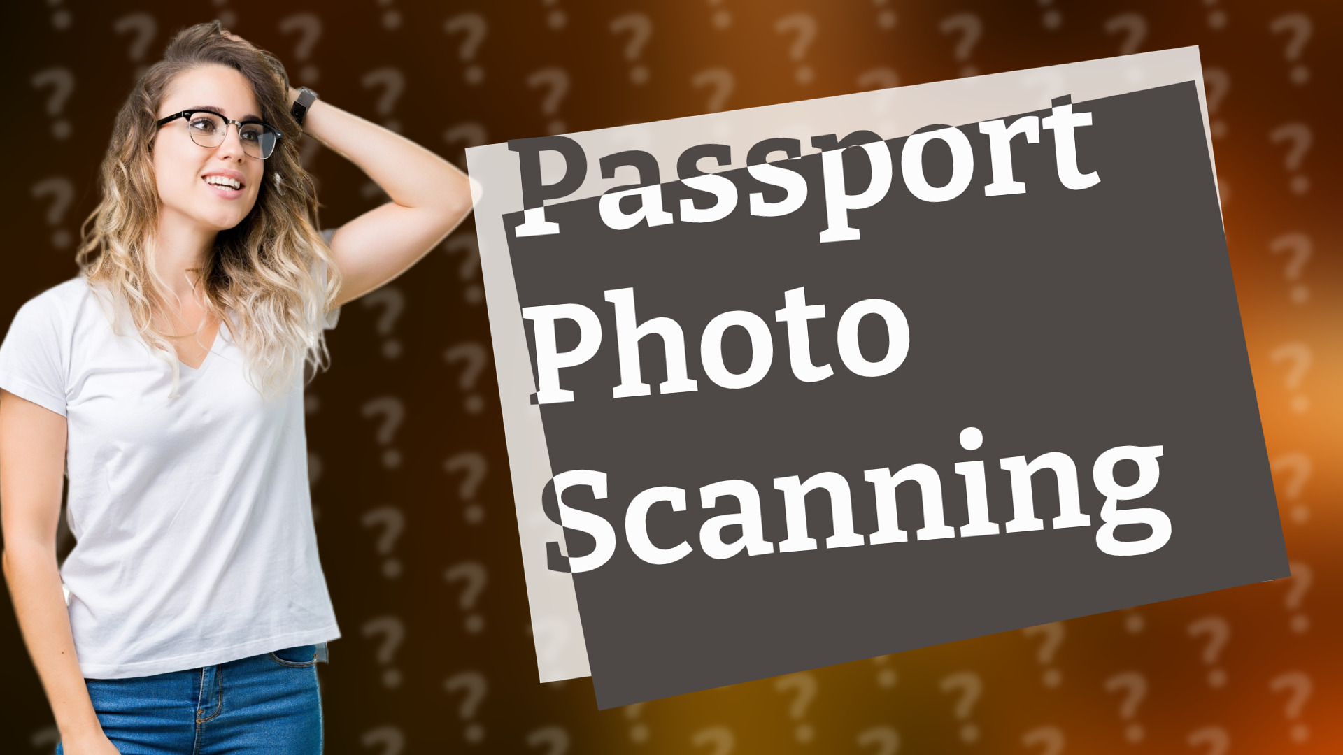 Passport Photo Scanning