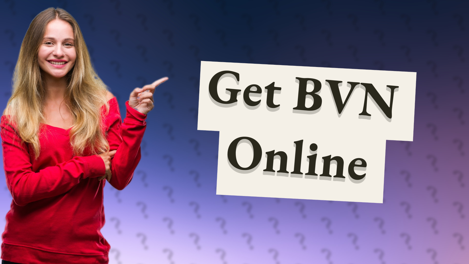 Get BVN Online