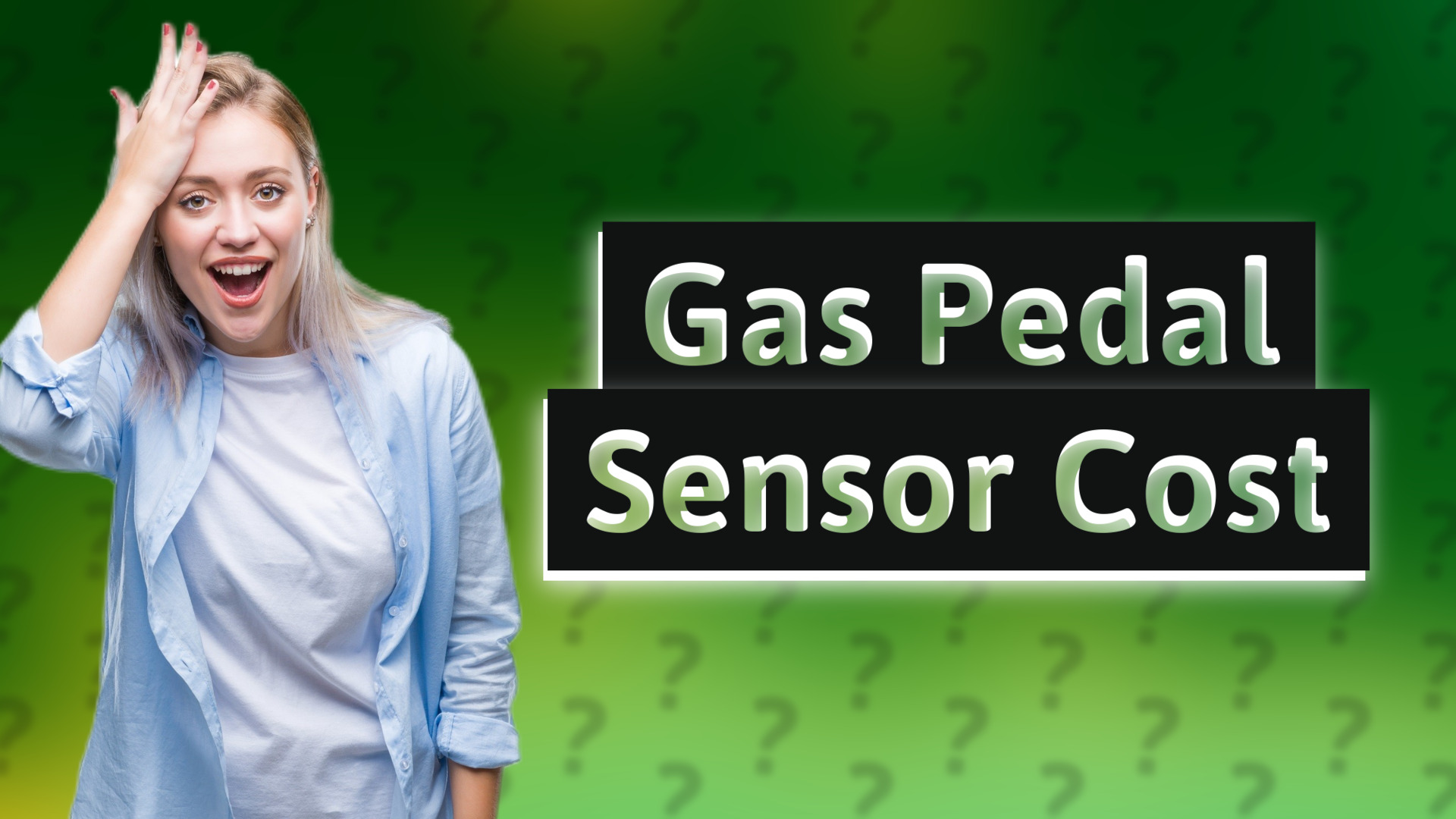 Gas Pedal Sensor Cost