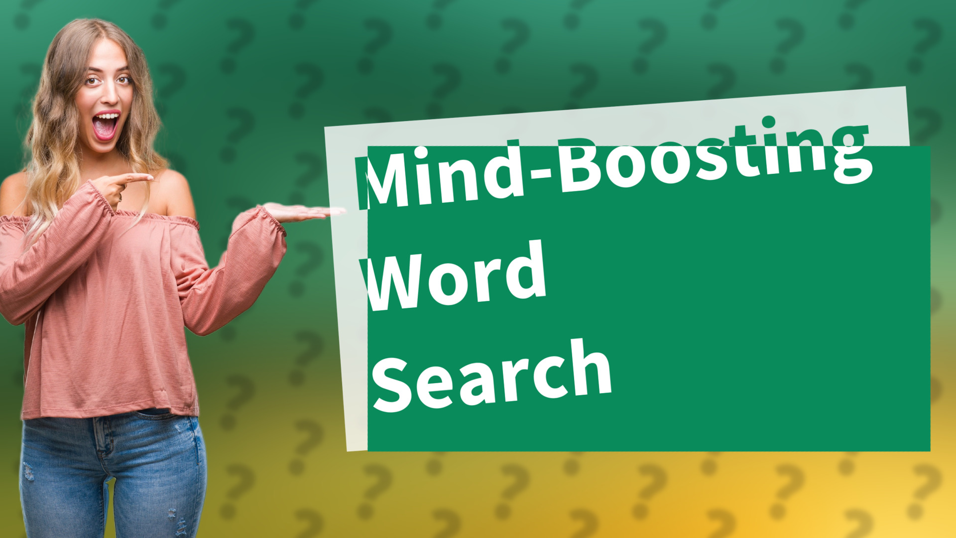Mind-Boosting Word Search