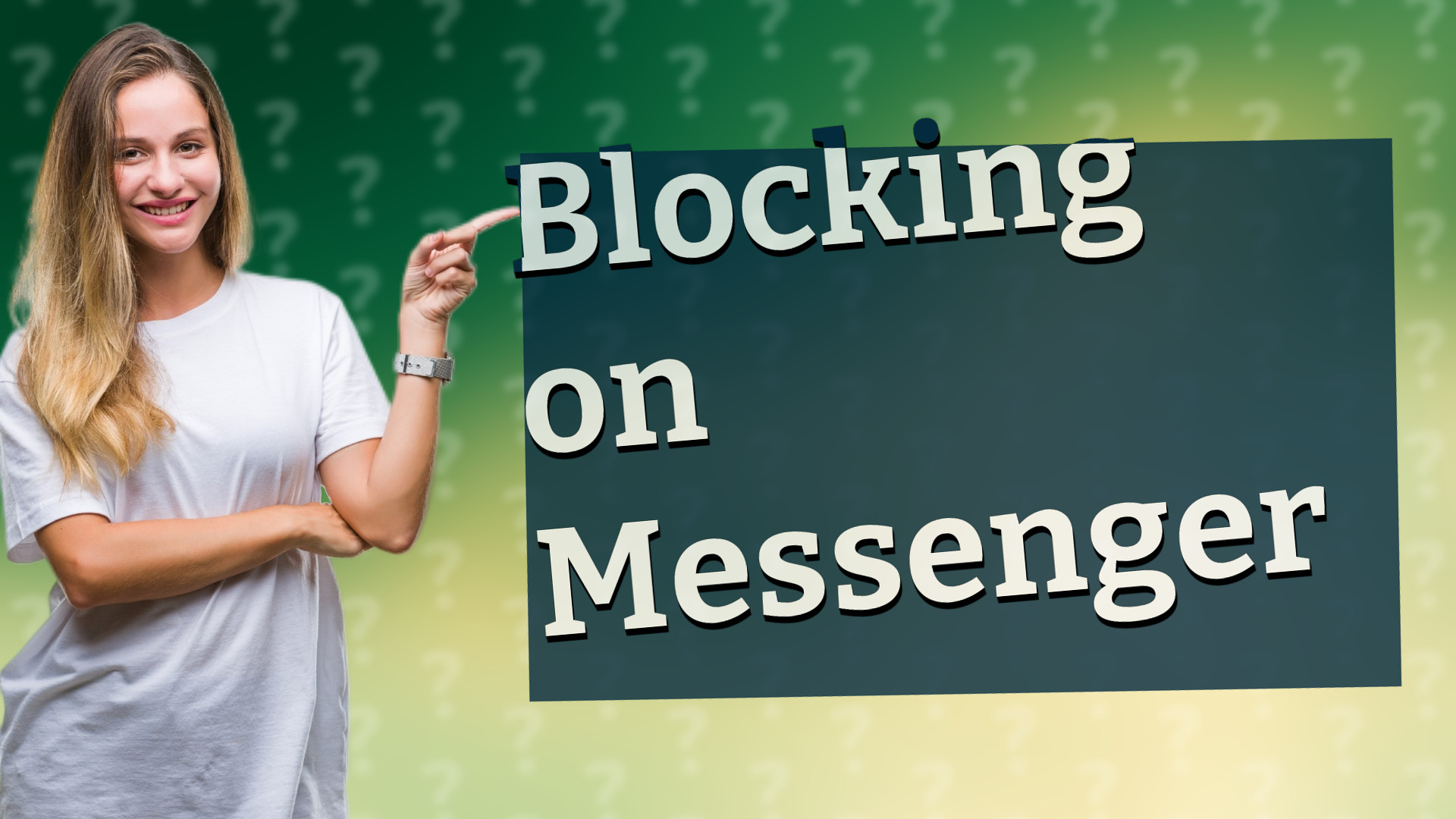 Blocking on Messenger