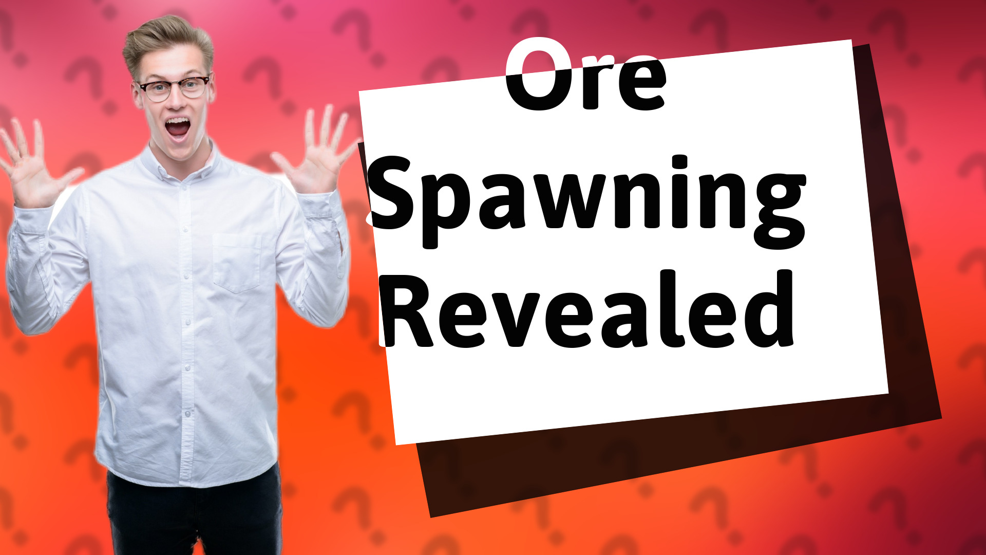 Ore Spawning Revealed