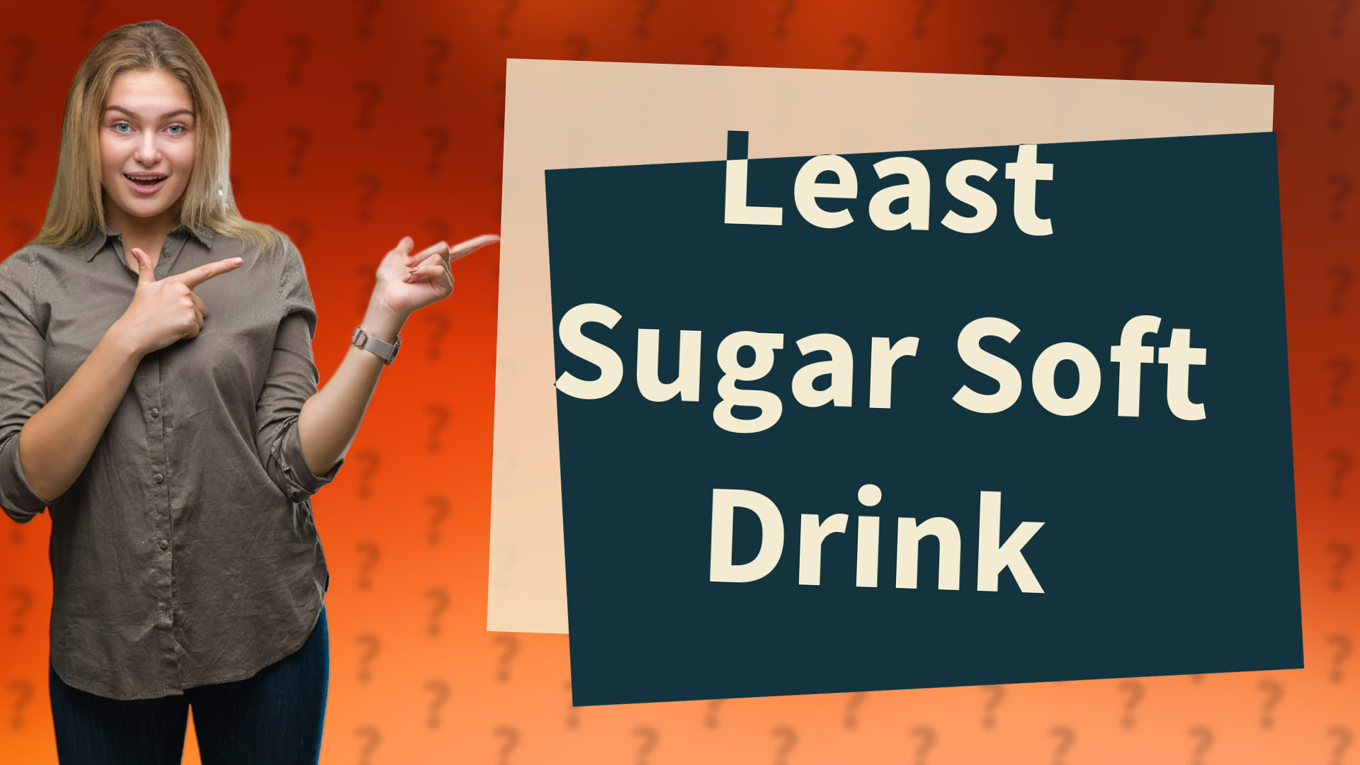 Least Sugar Soft Drink
