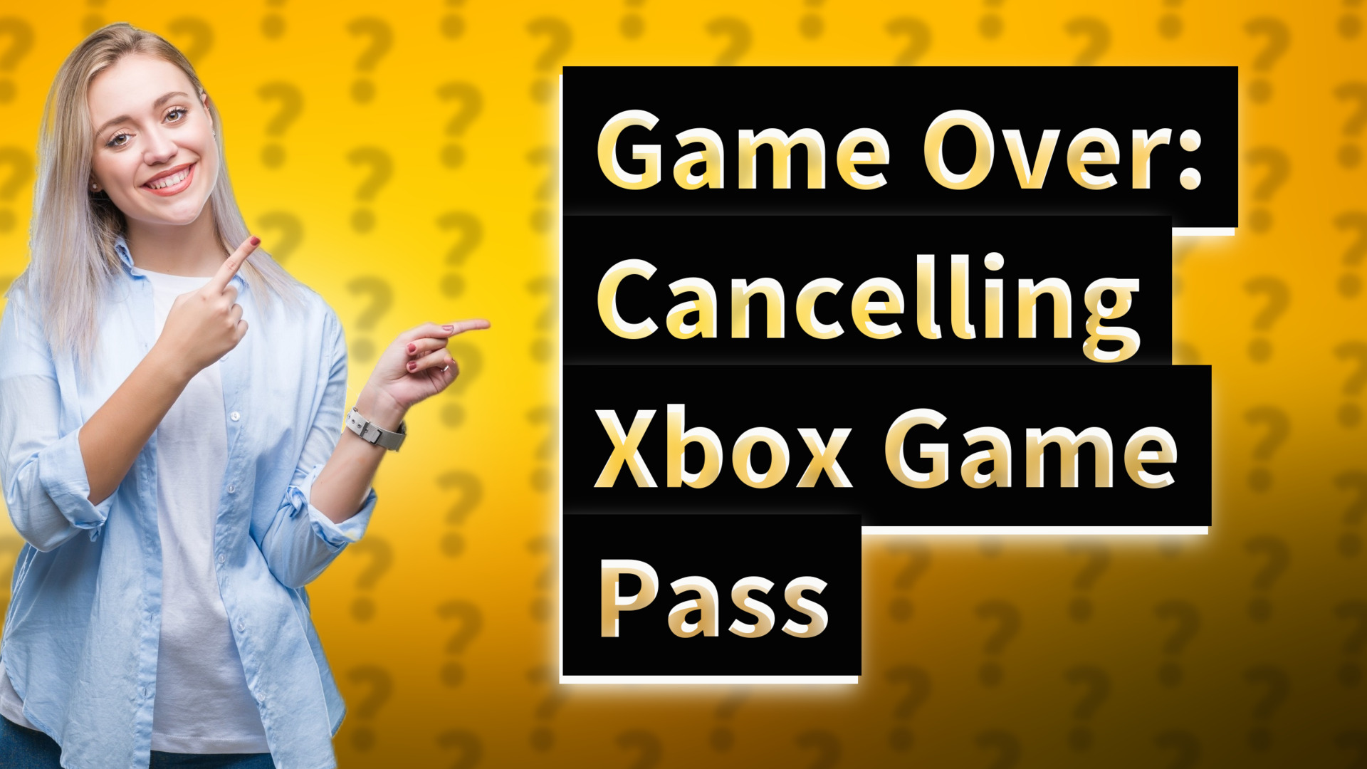 Game Over: Cancelling Xbox Game Pass