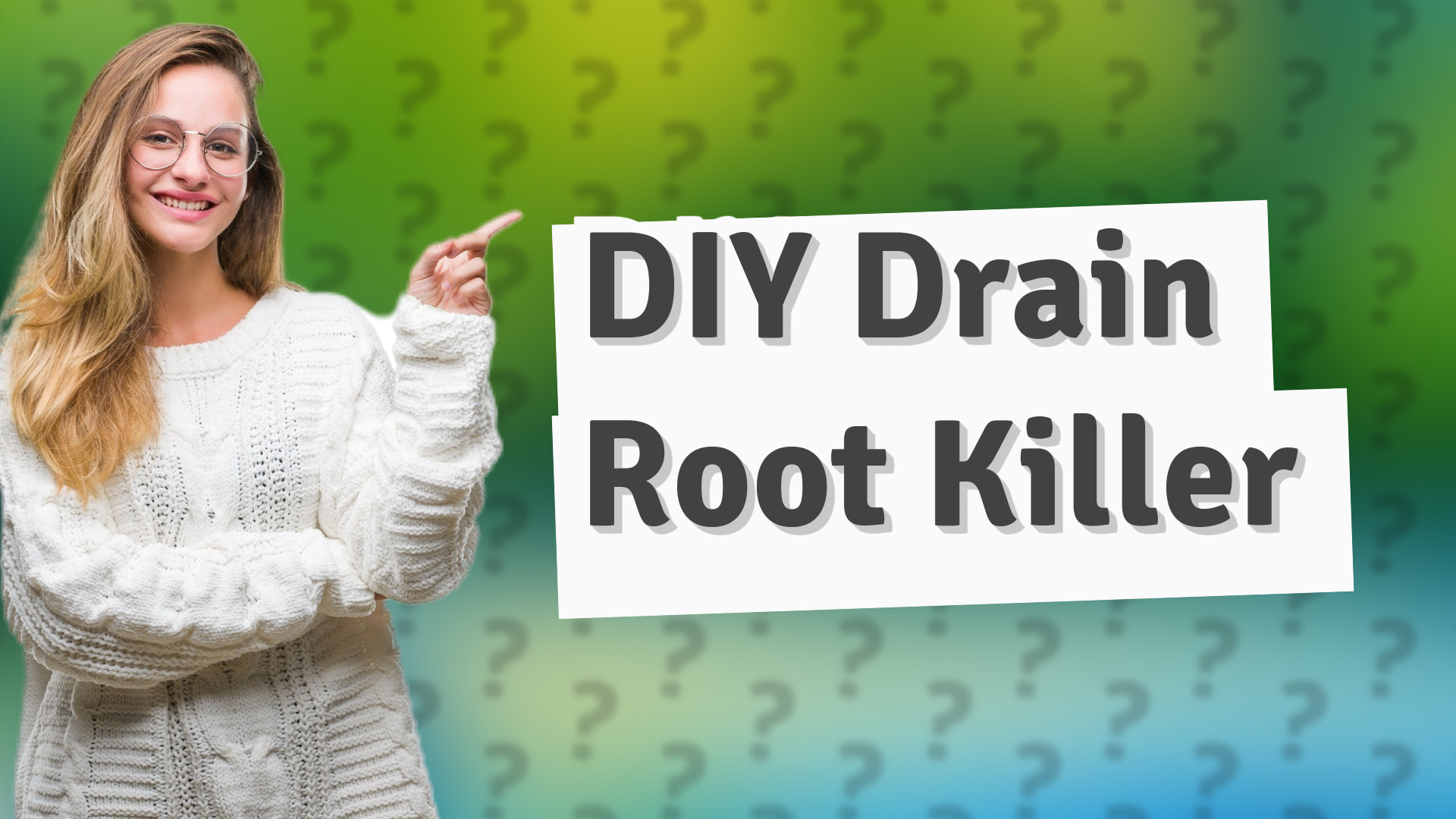 DIY Drain Root Killer