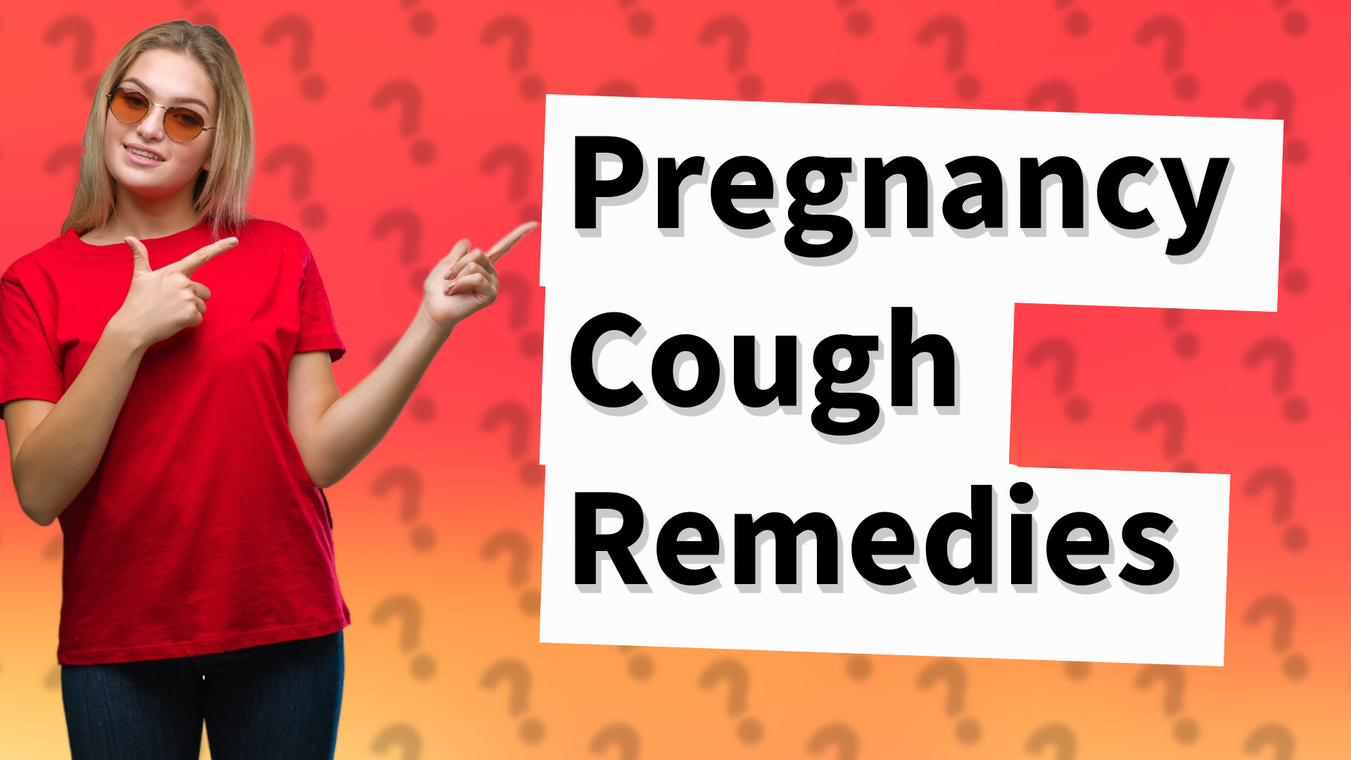 Pregnancy Cough Remedies