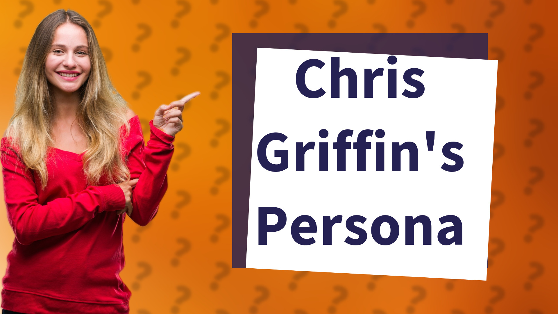 Chris Griffin's Persona