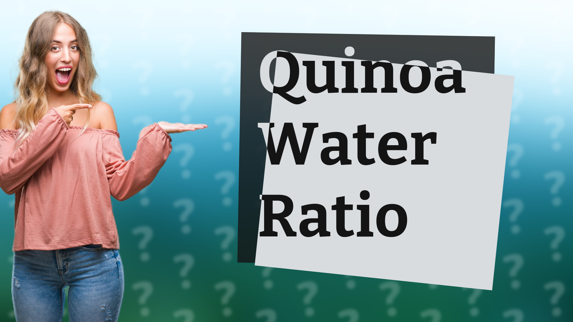 Quinoa Water Ratio