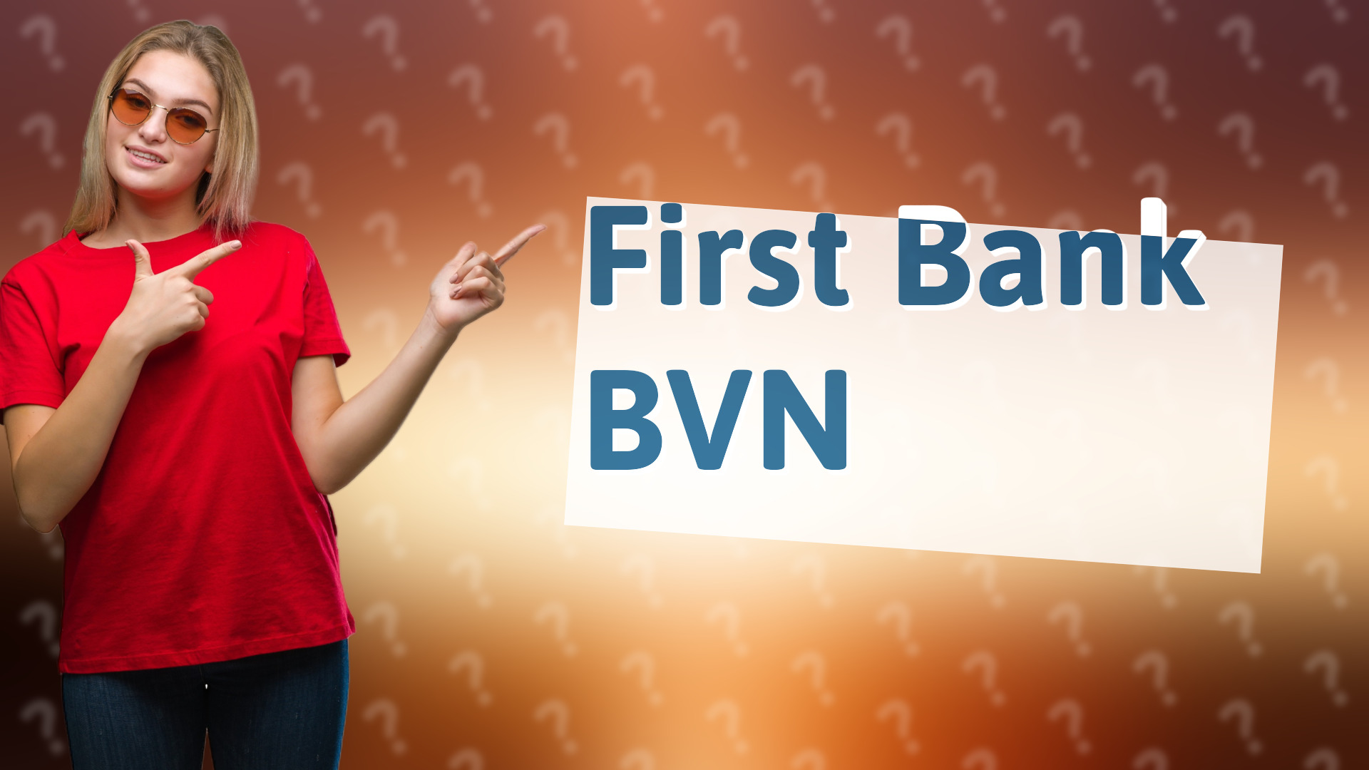 First Bank BVN