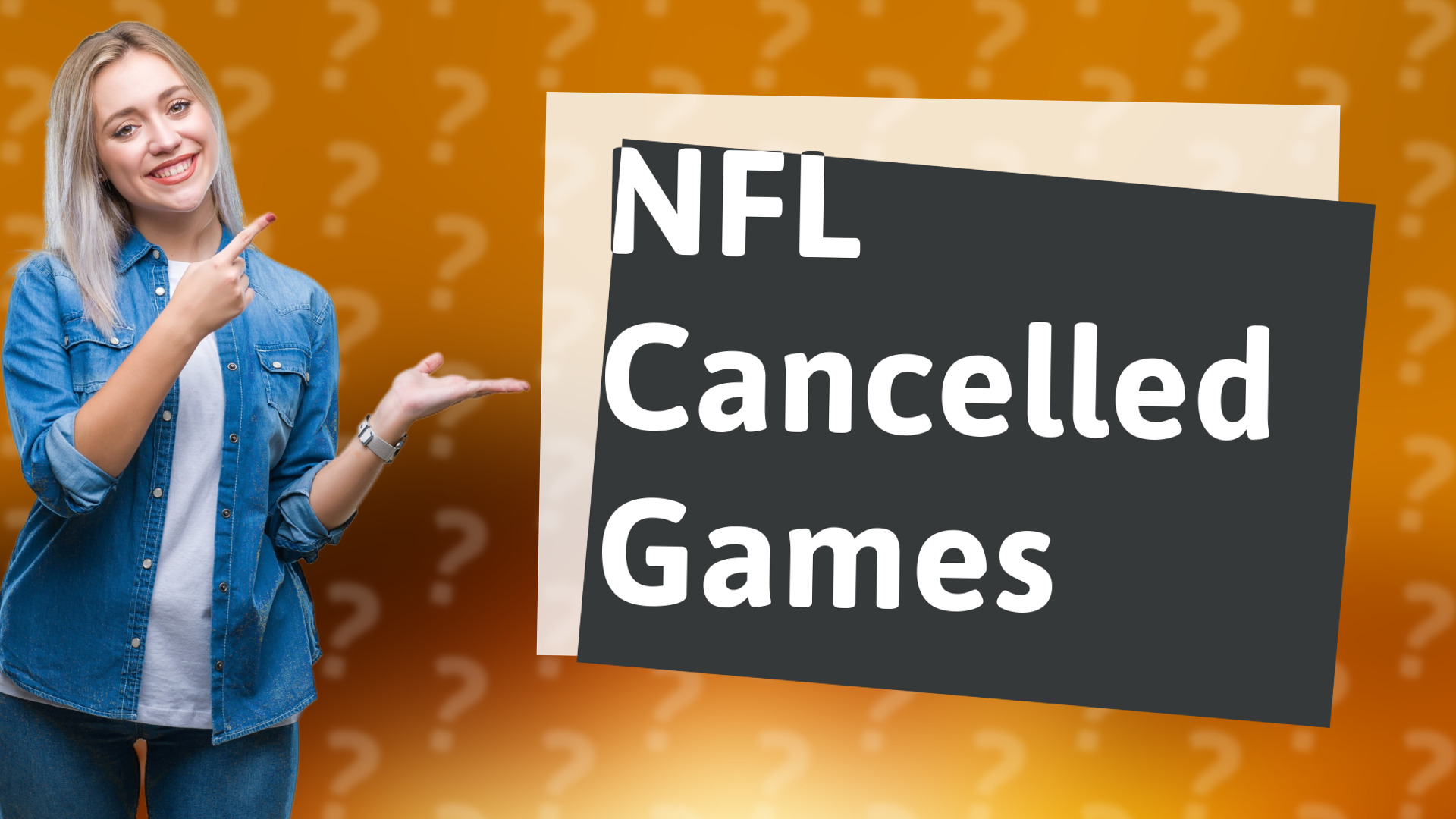 NFL Cancelled Games