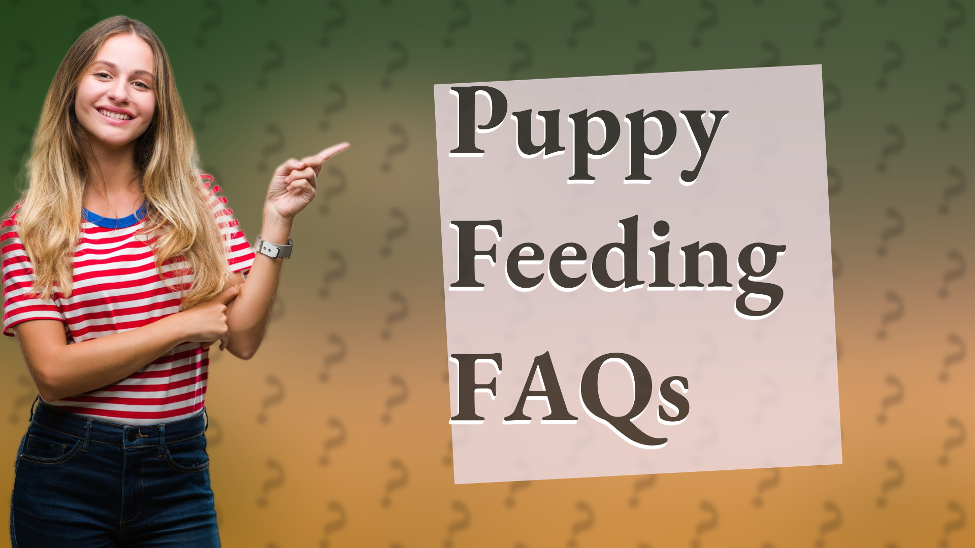Puppy Feeding FAQs