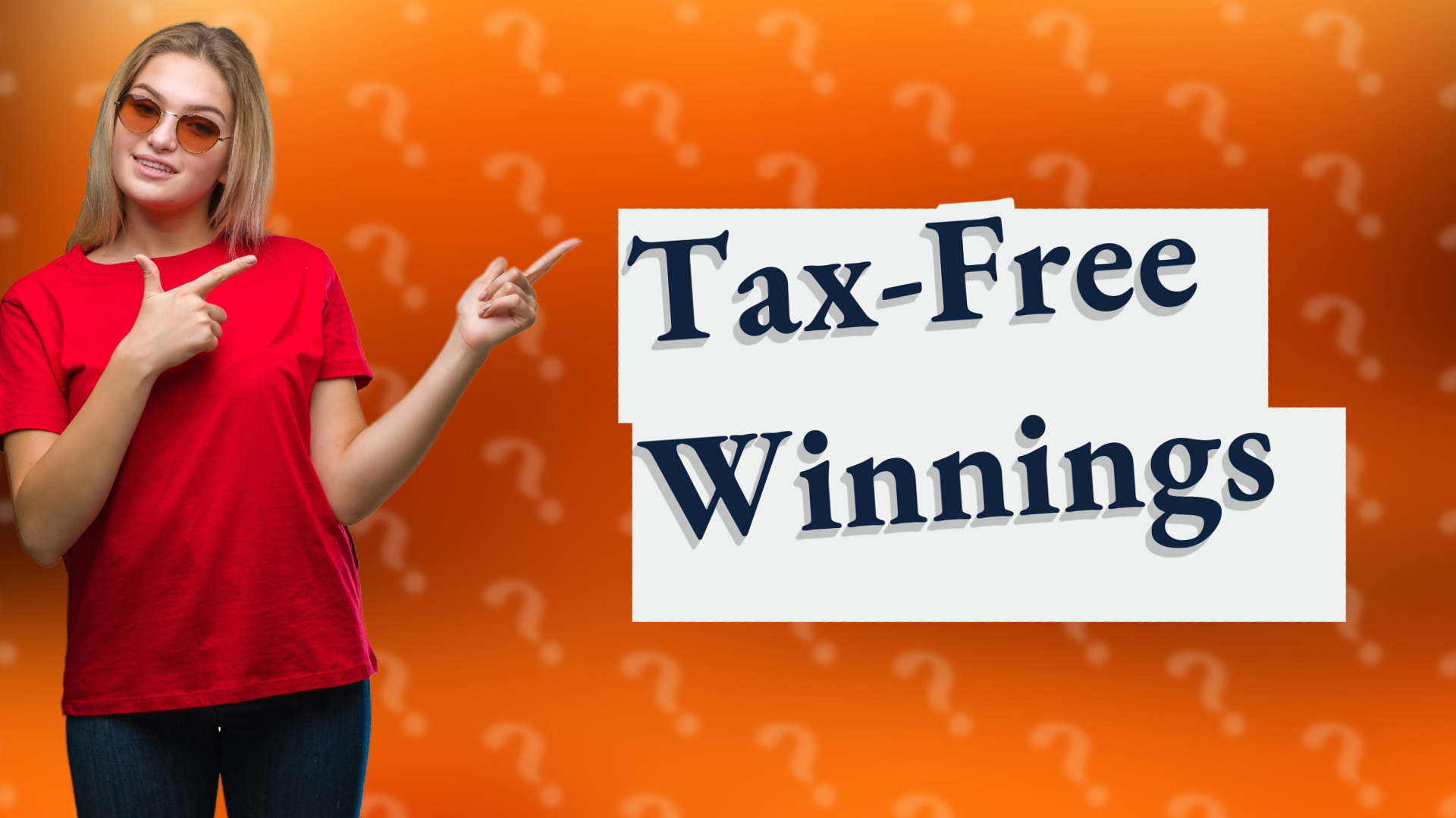 Tax-Free Winnings